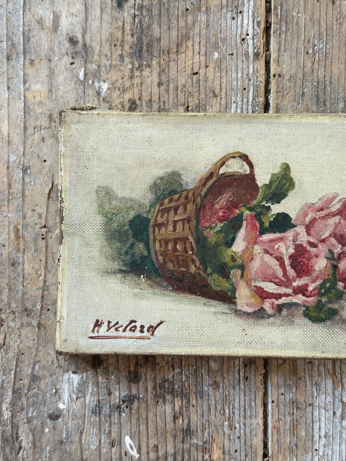 Le panier de rose
