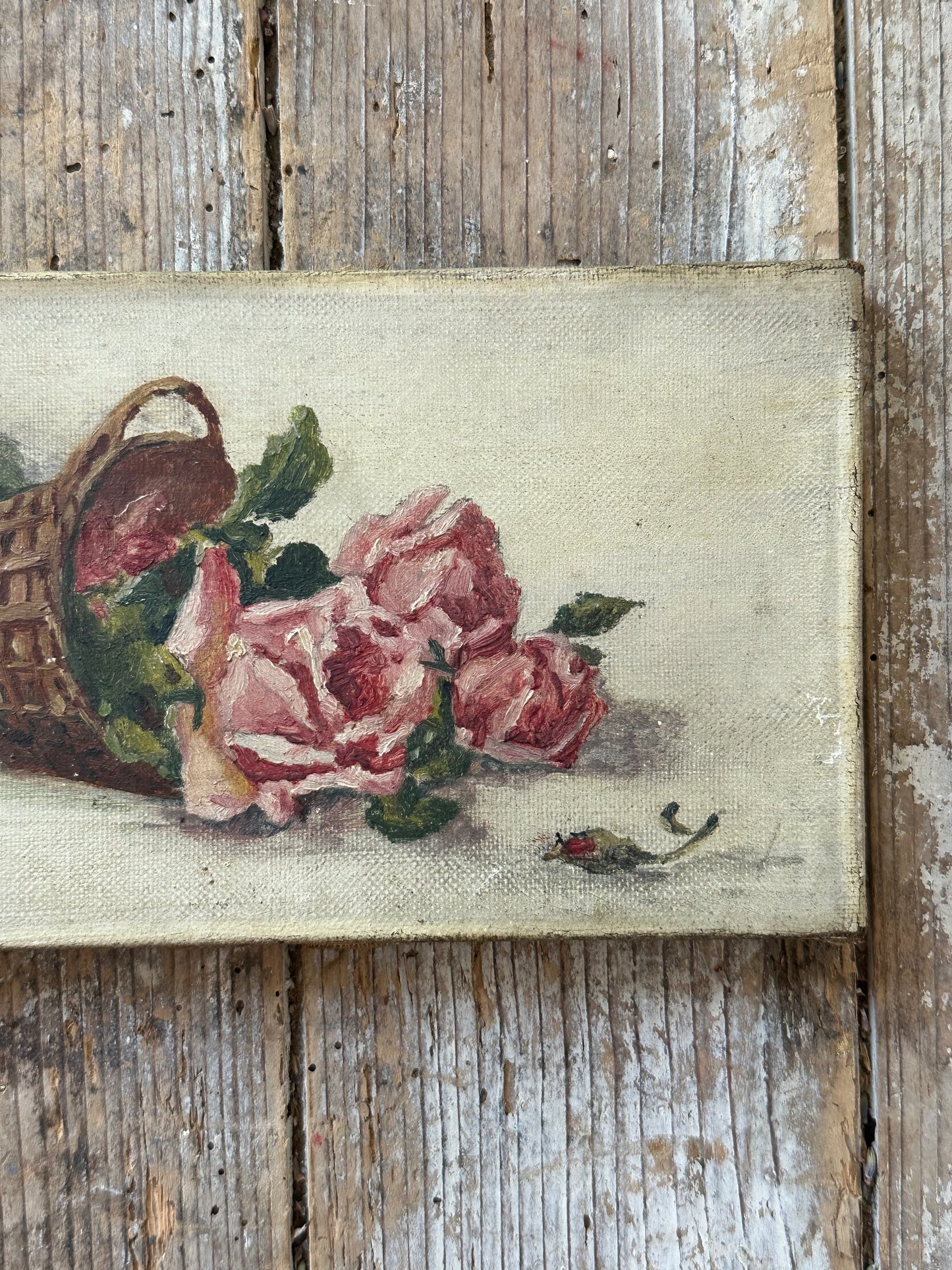 Le panier de rose