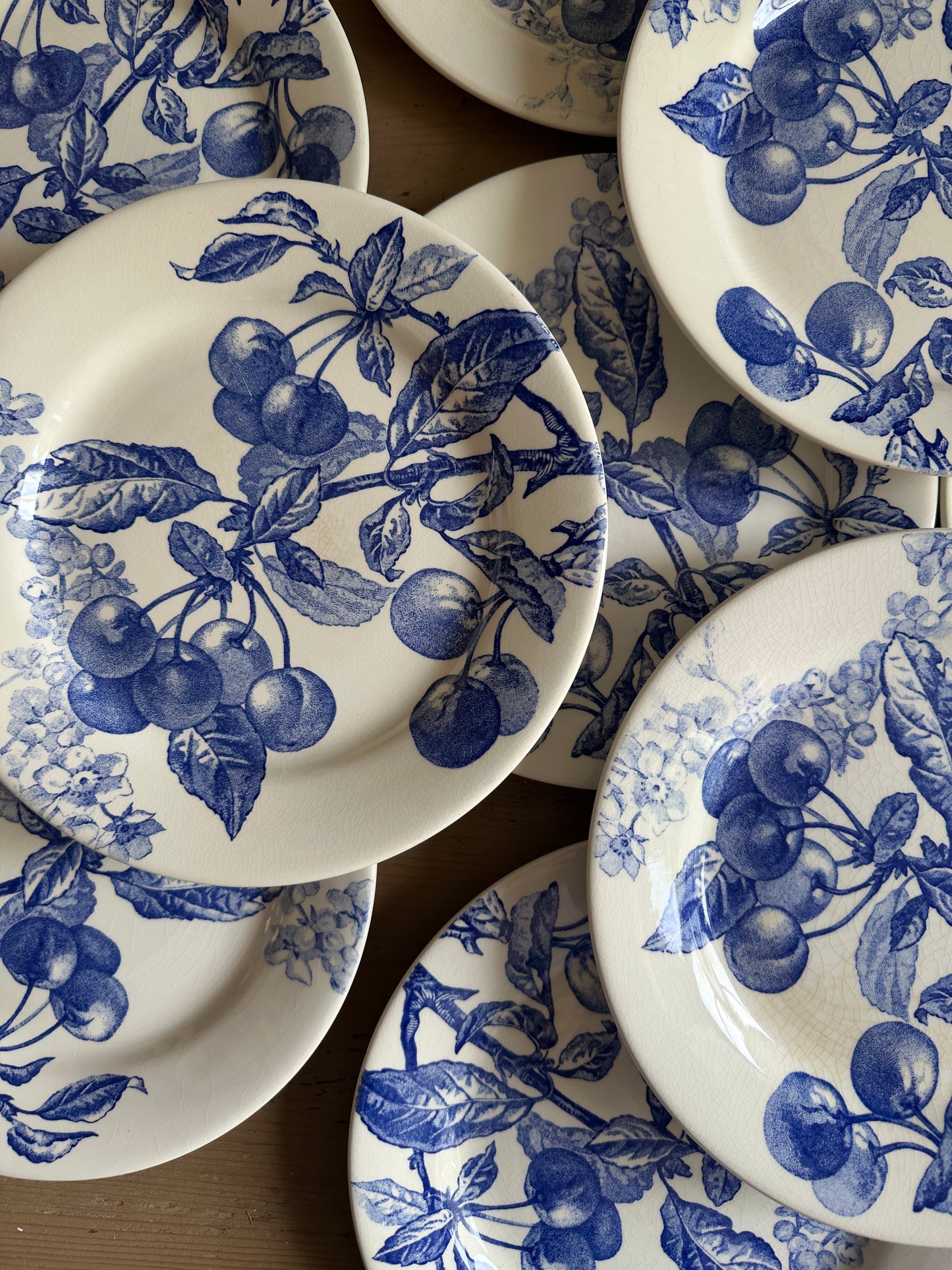 Assiettes aux cerises