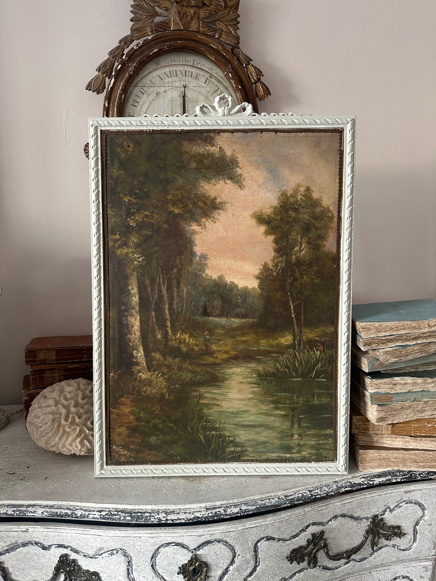 Paysage encadré