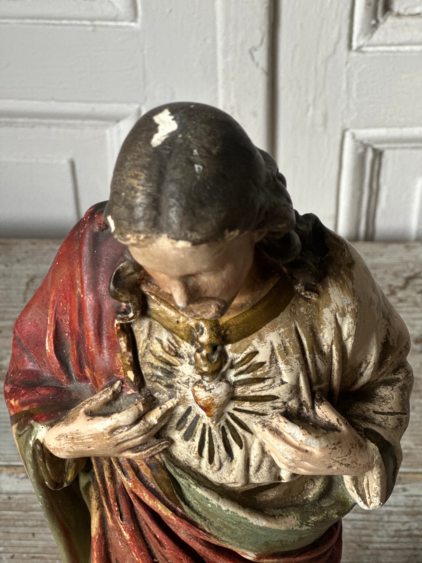 Christ en plâtre
