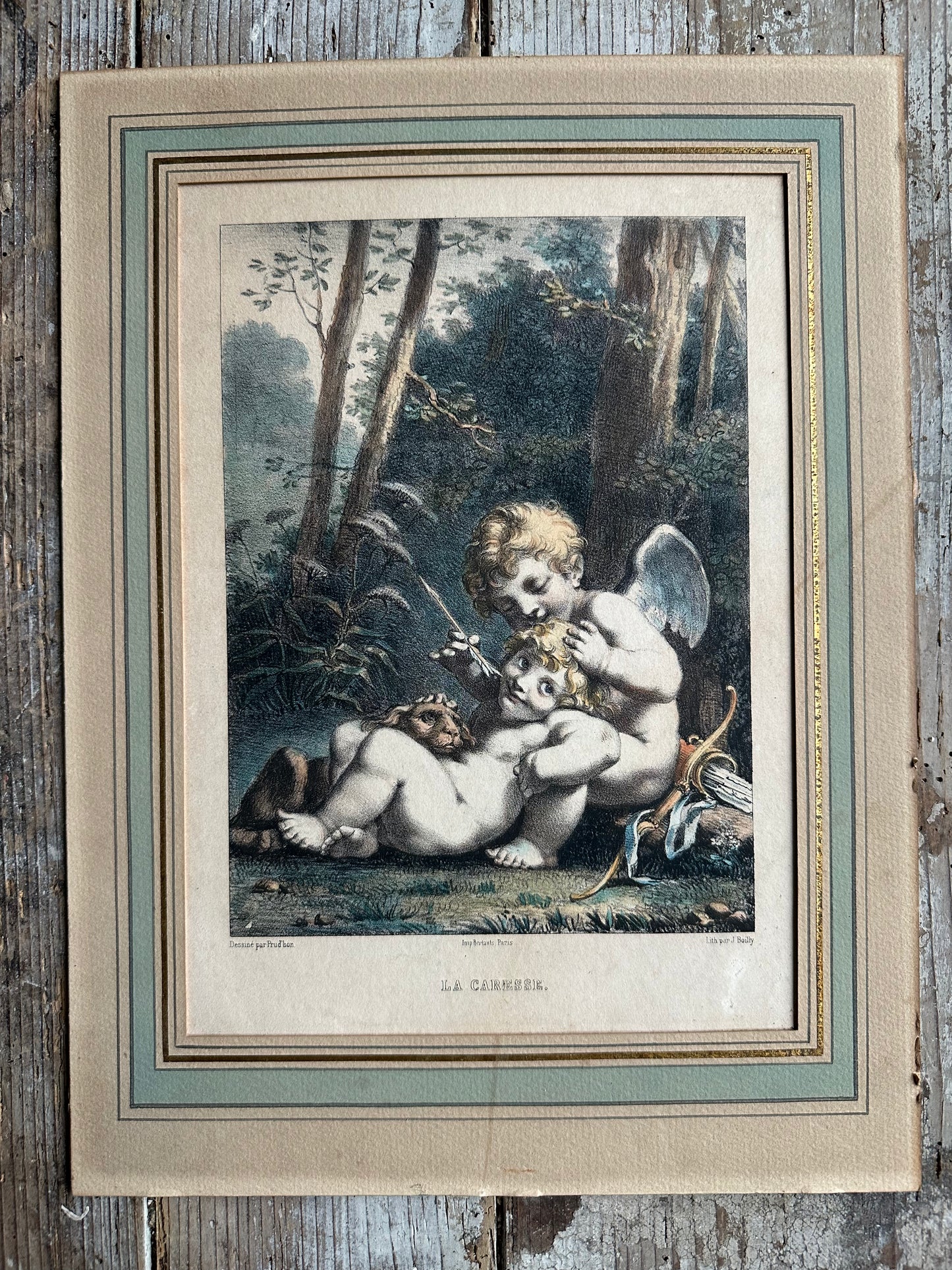 Paire de gravures