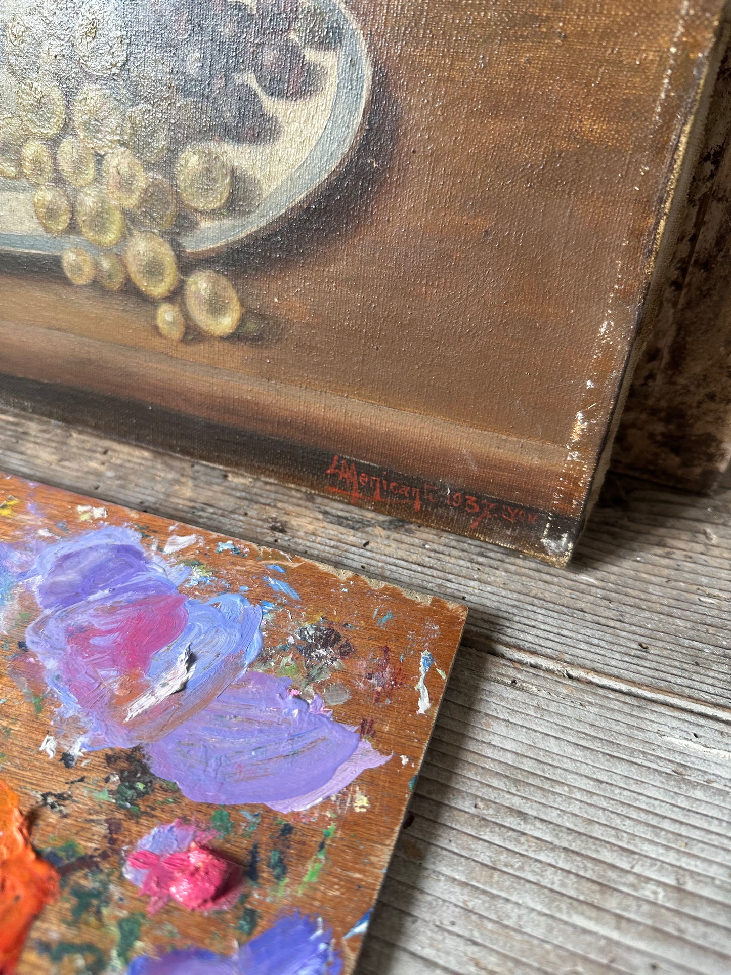 Nature morte de couleur