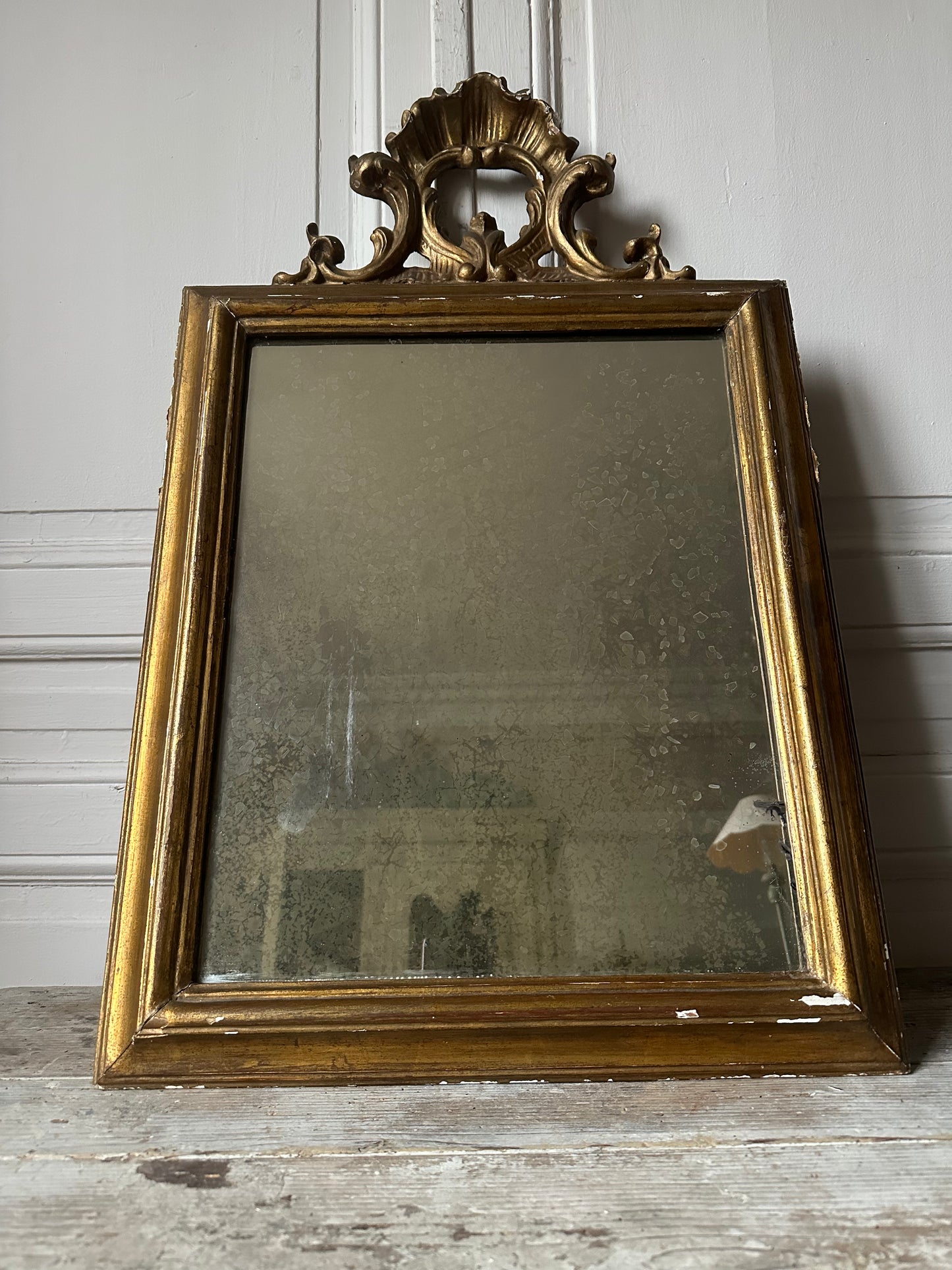 Miroir doré