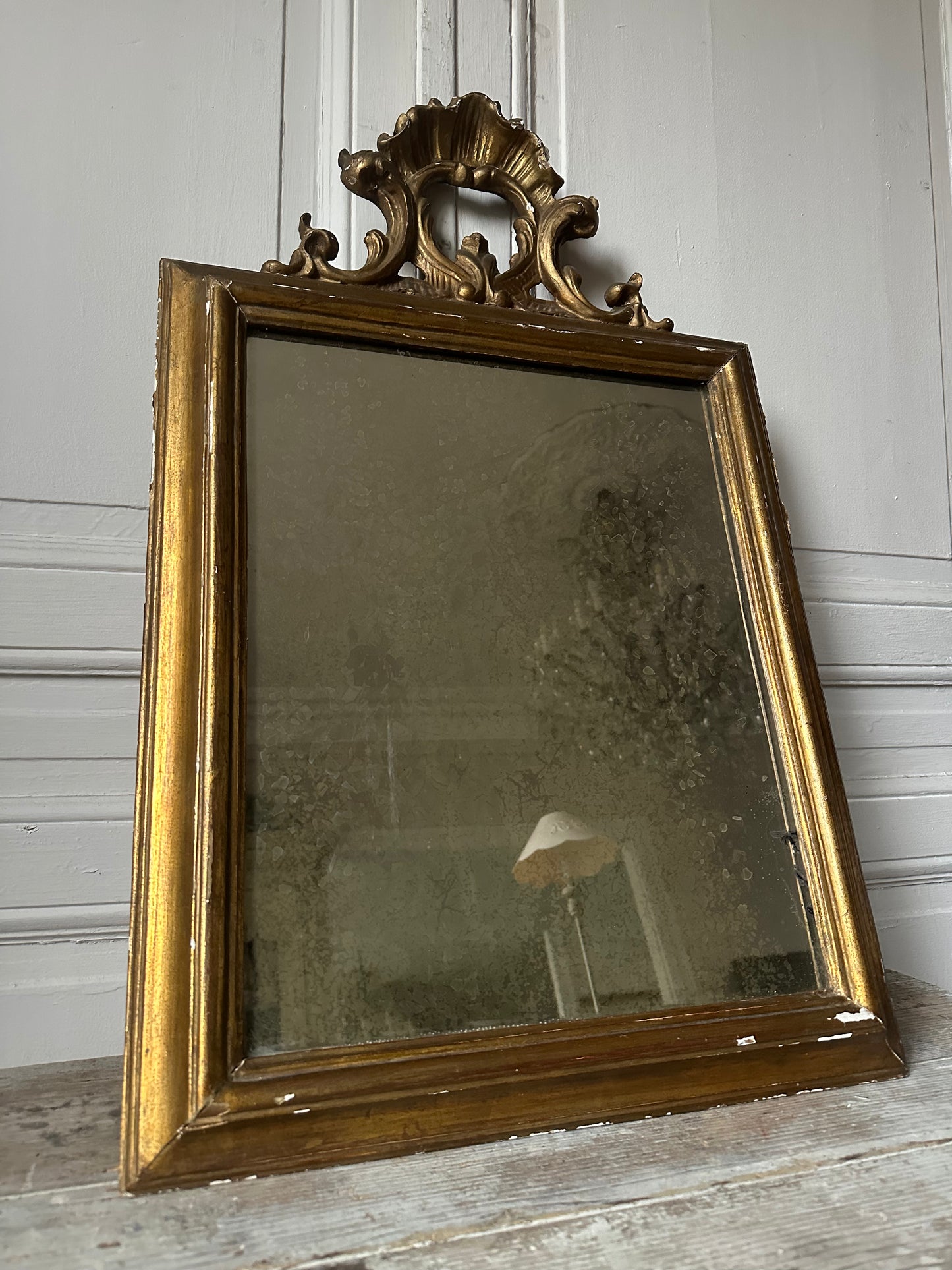 Miroir doré