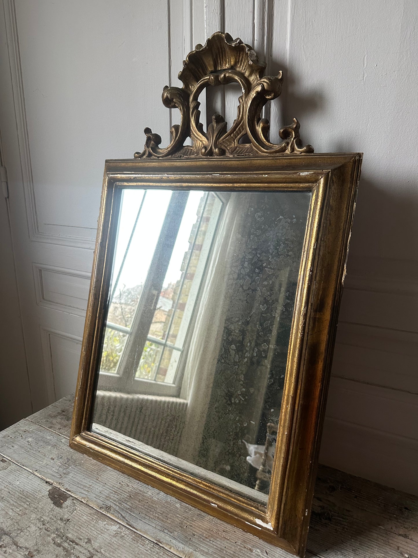 Miroir doré