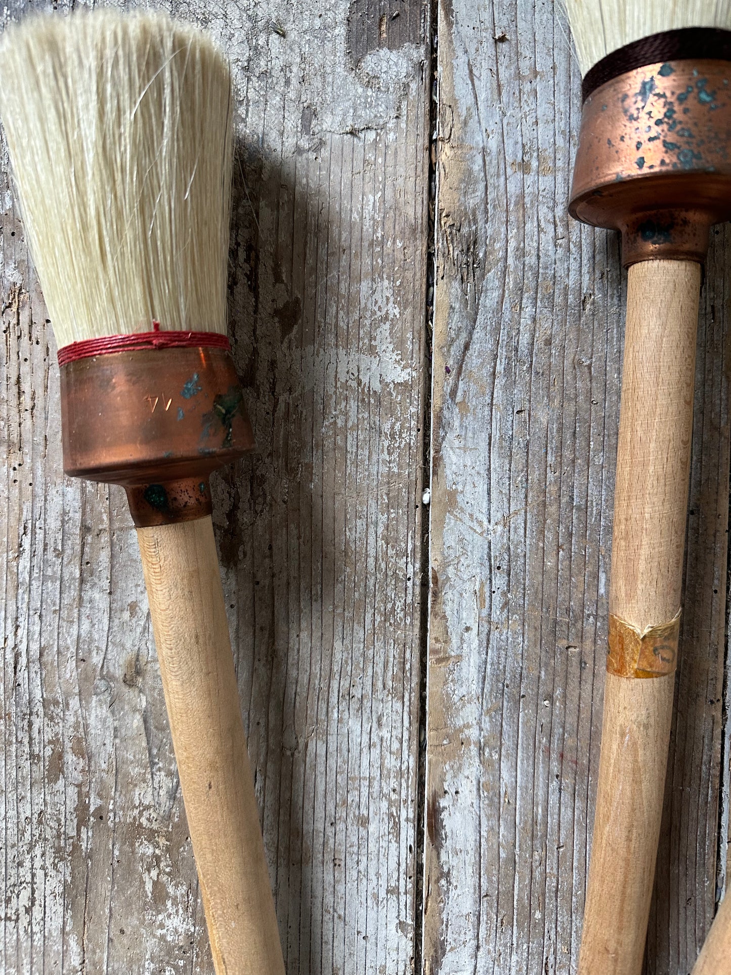 Trio de pinceaux