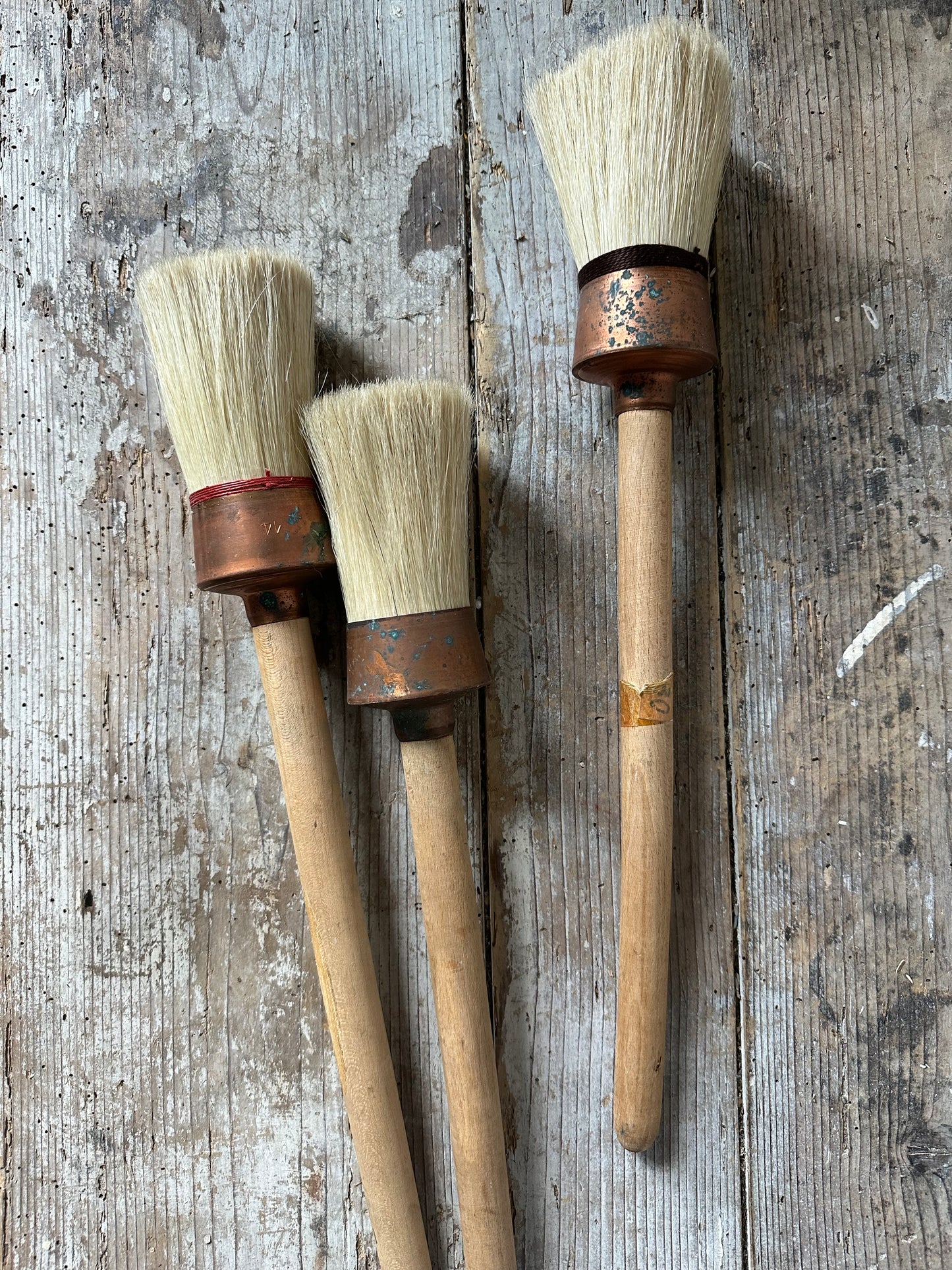Trio de pinceaux