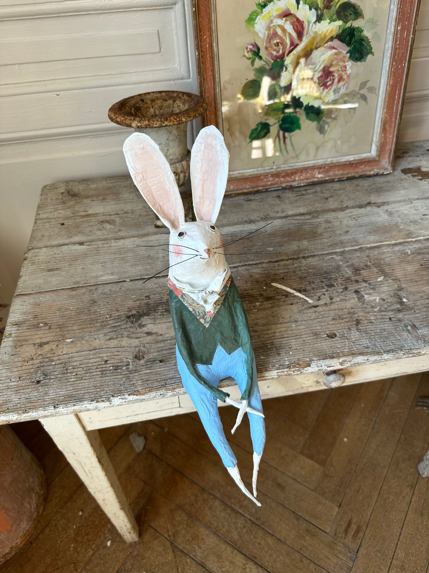 Lapin endimanché