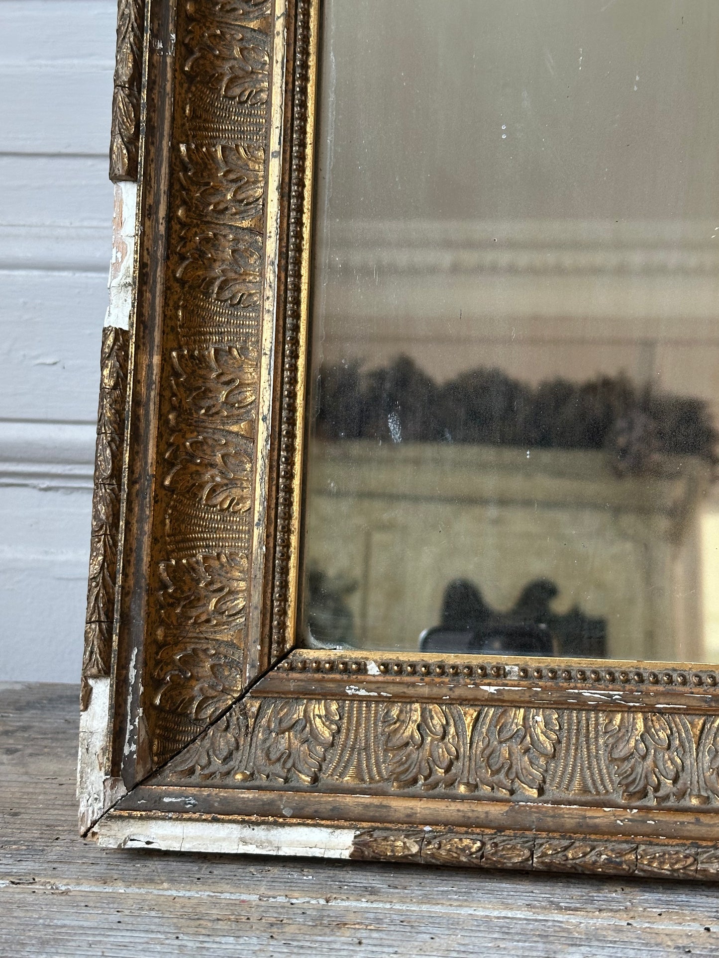 Miroir doré