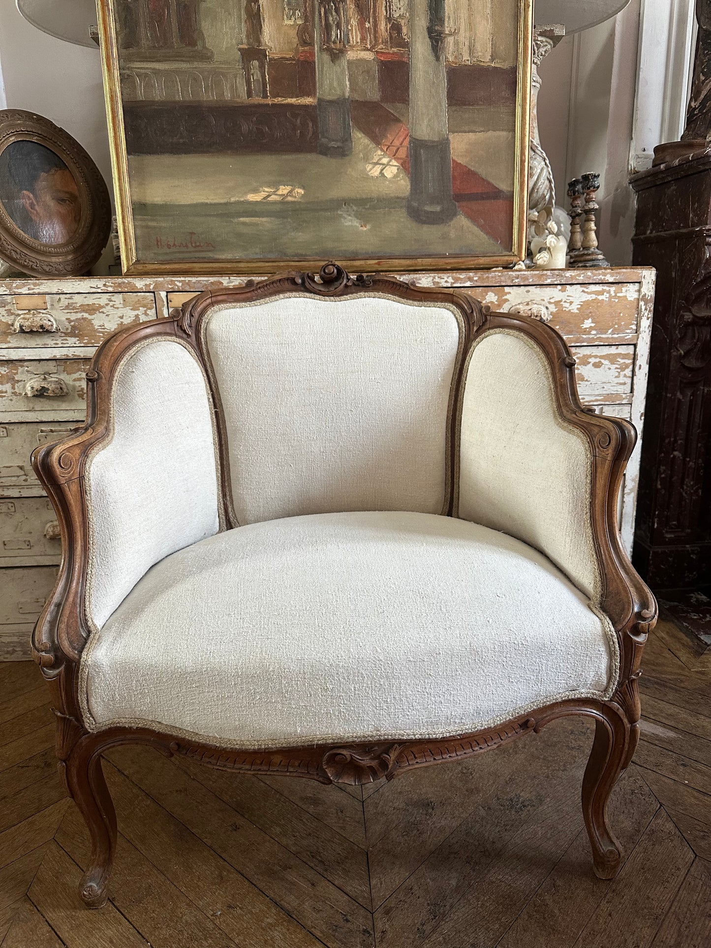 Bergère rocaille