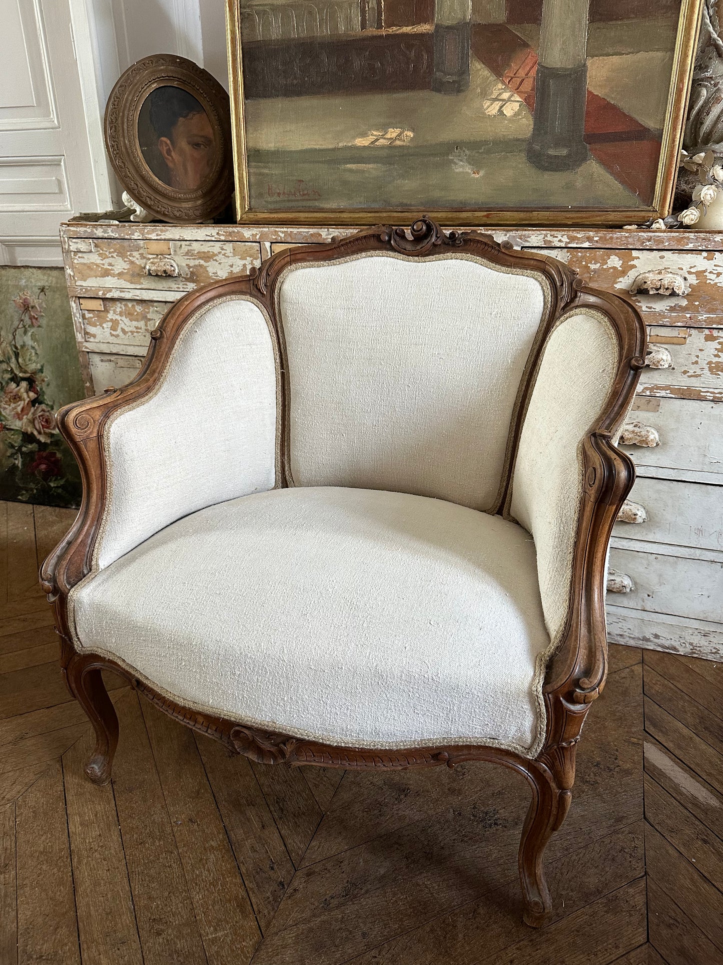 Bergère rocaille