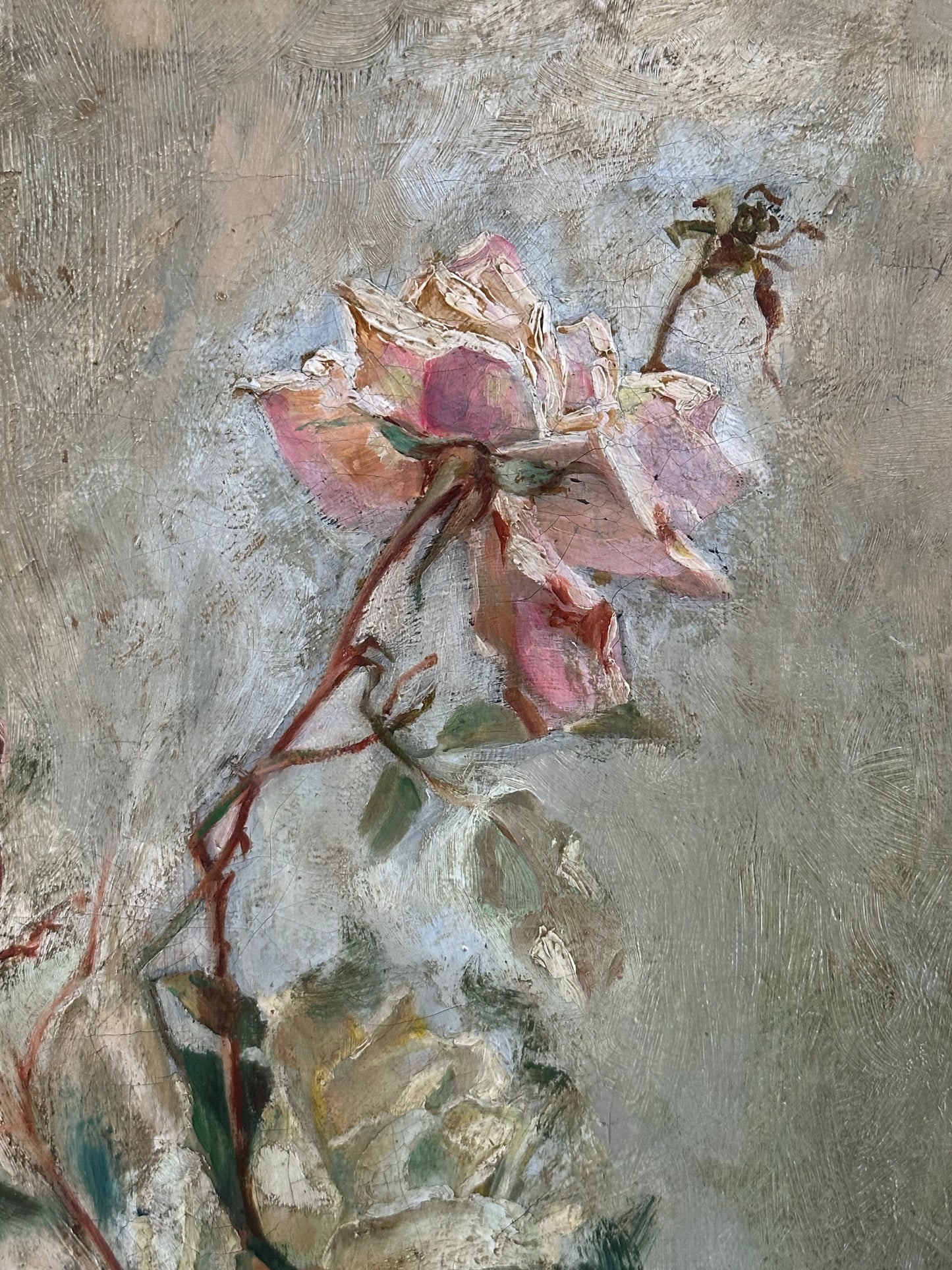 Les roses fanées