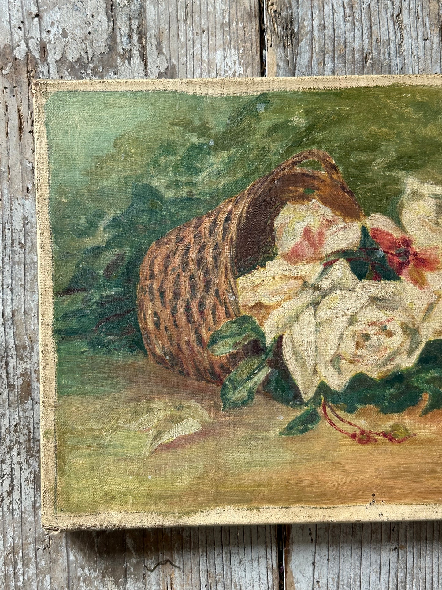 Le panier de rose