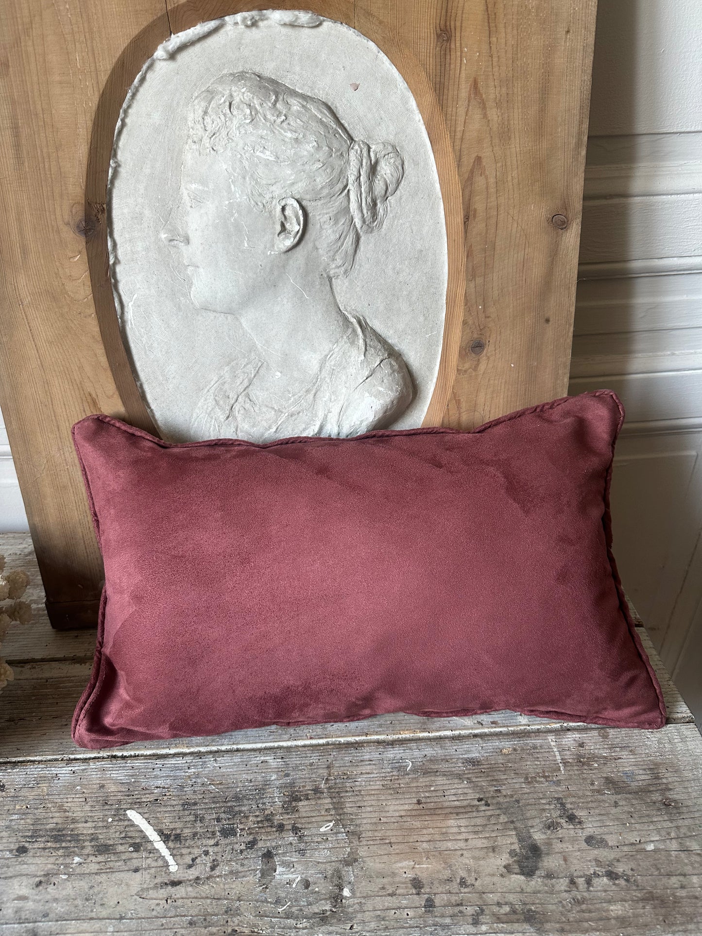 Coussin fleuri