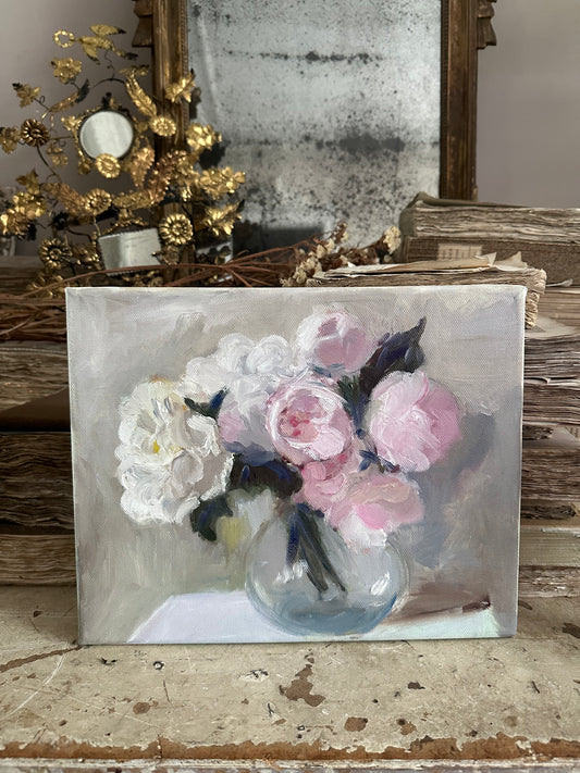 Le bouquet de pivoines