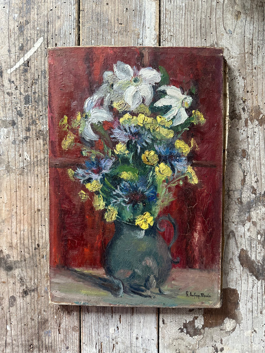 Narcisses et bleuets