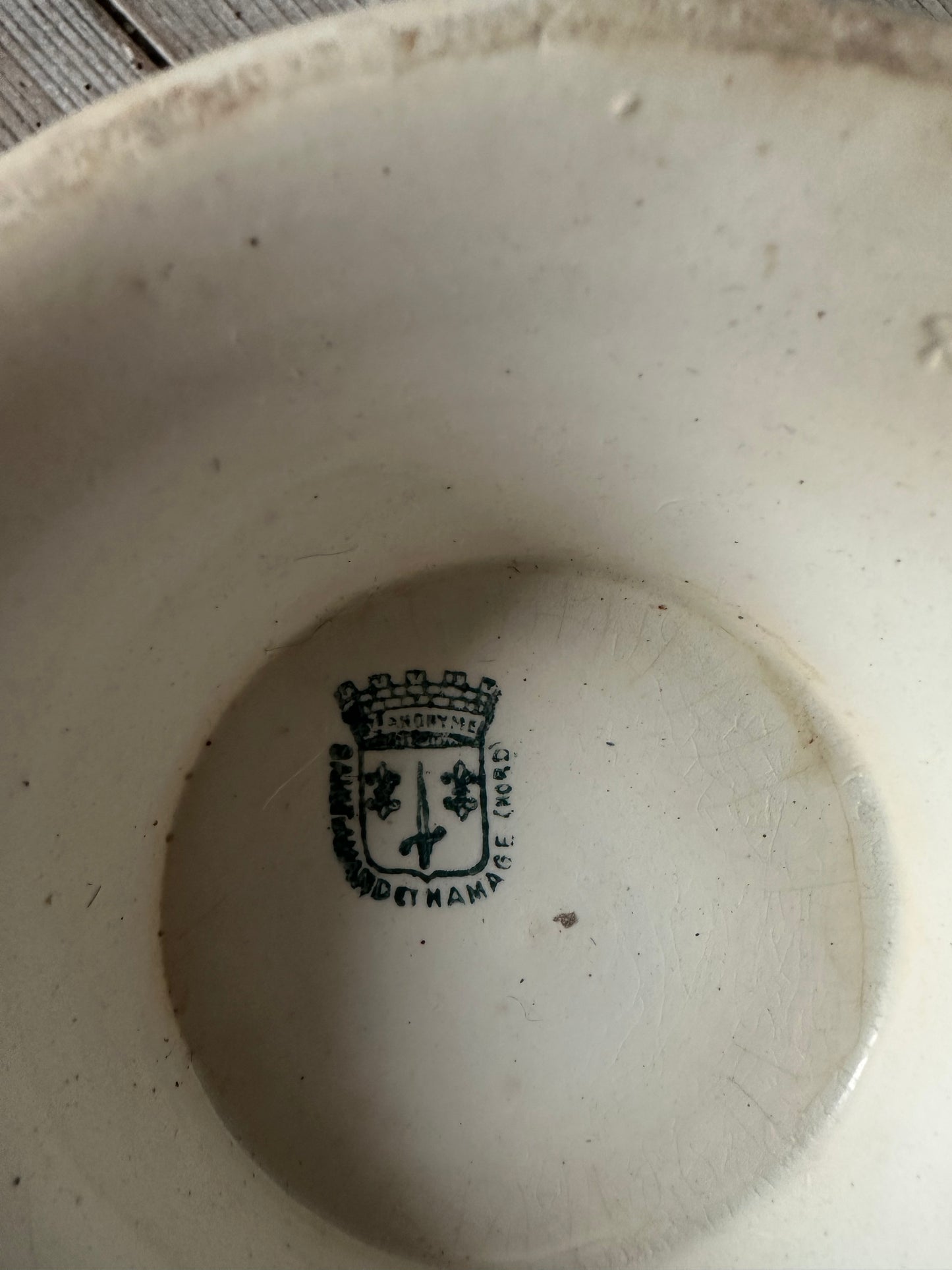 Soupière blanche