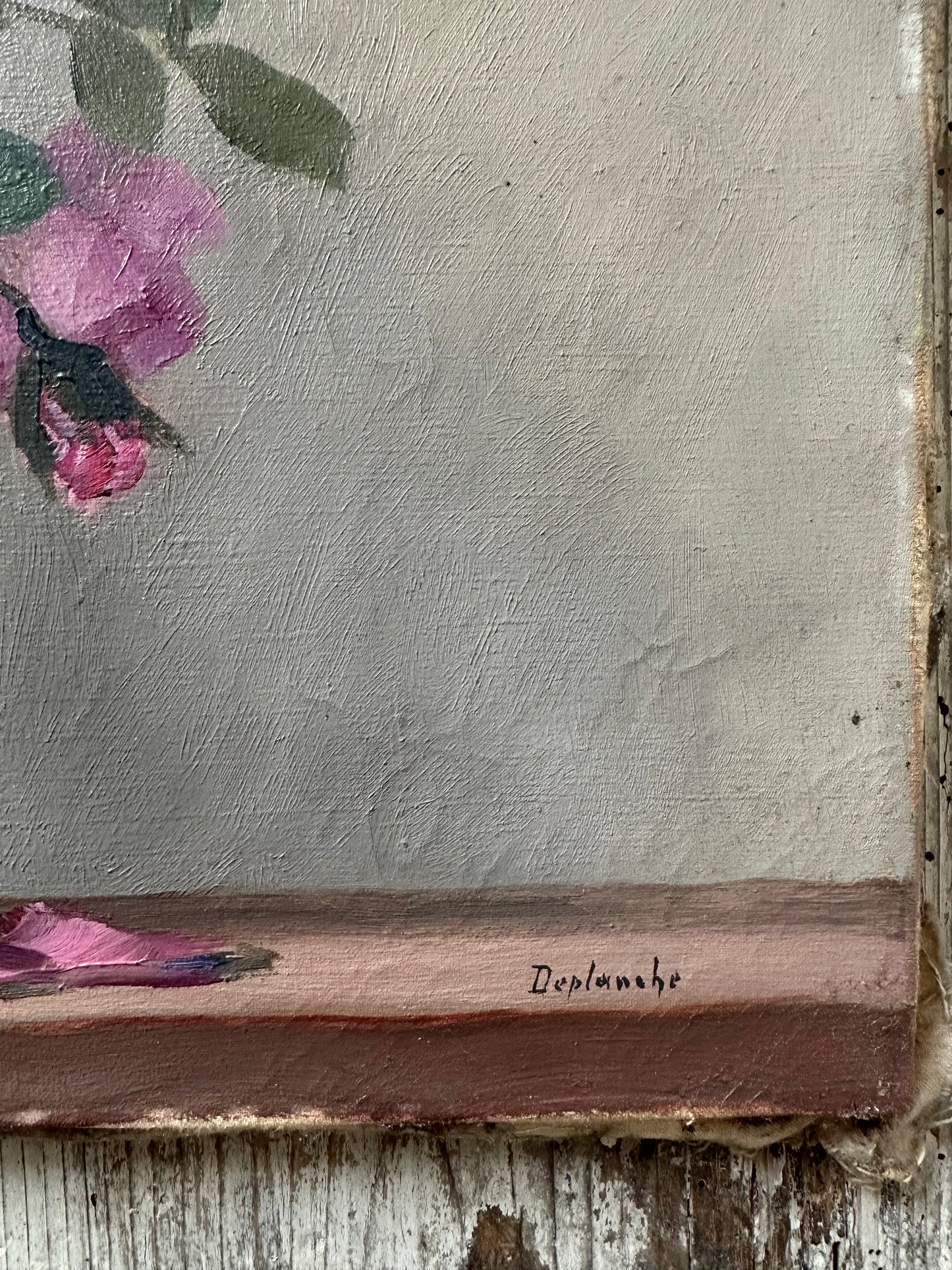 Rose et gypsophile