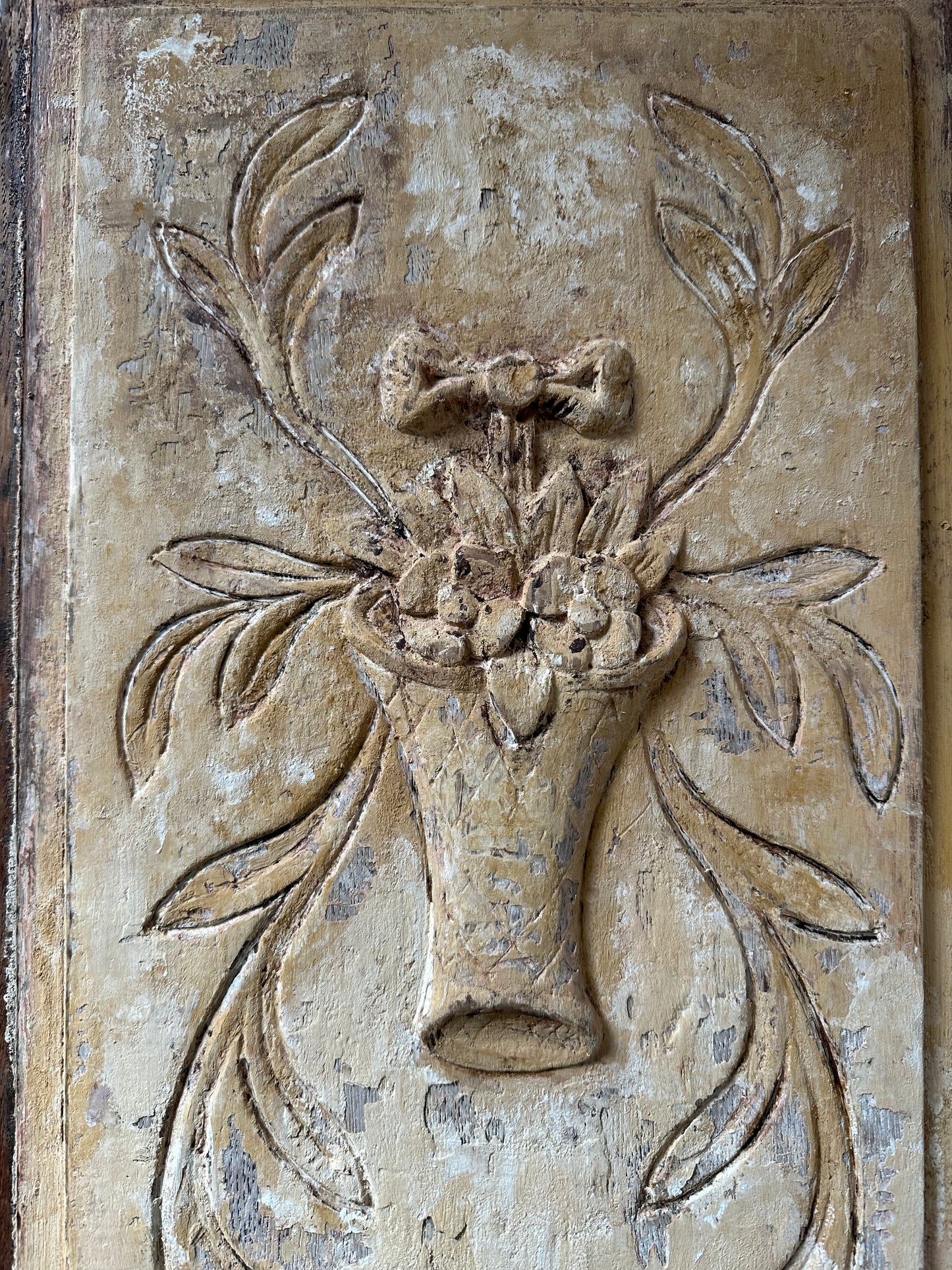 Boiserie au bouquet