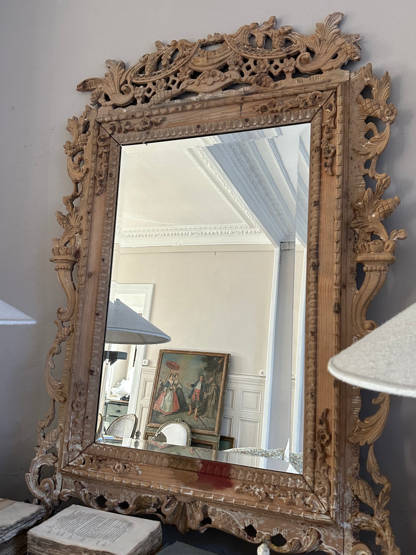 Miroir sculpte