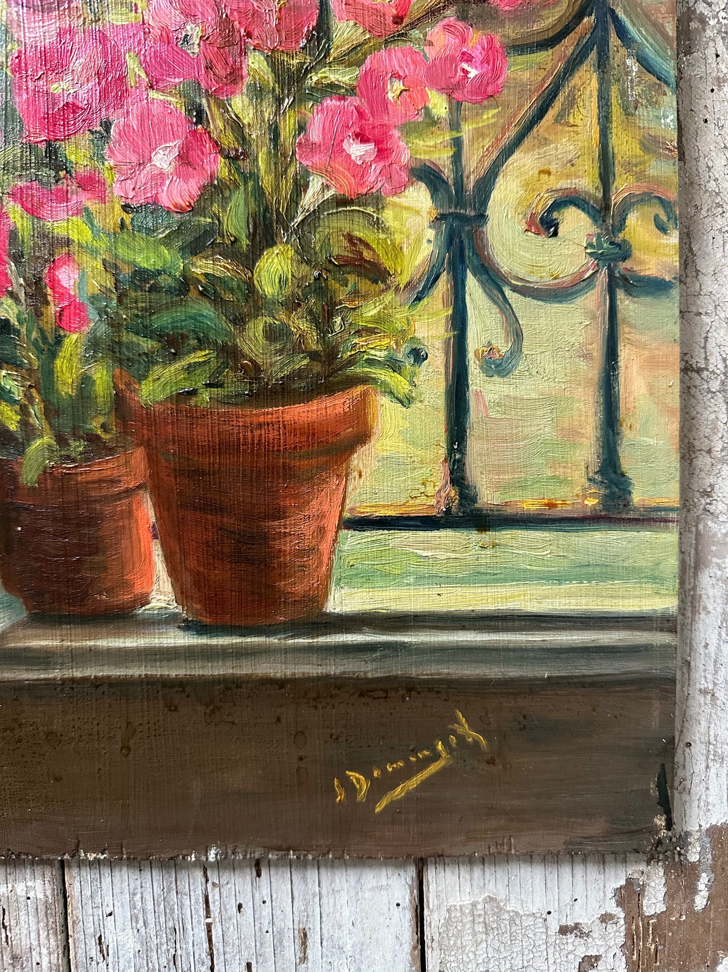 Au bord de la fenêtre