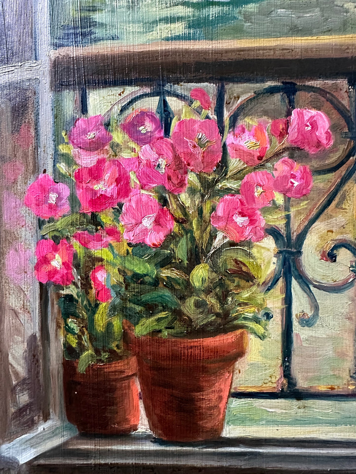 Au bord de la fenêtre