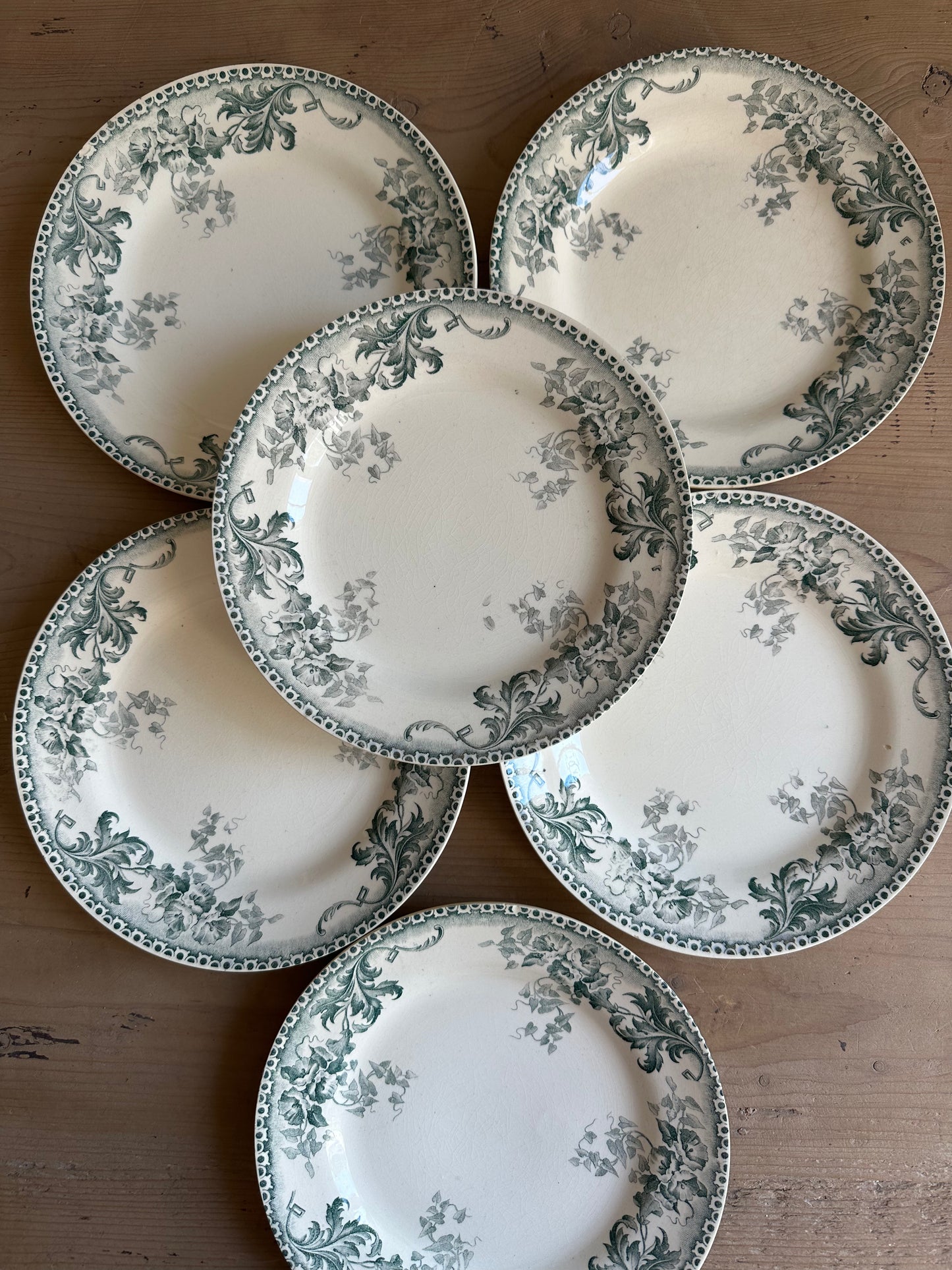 Assiettes à dessert