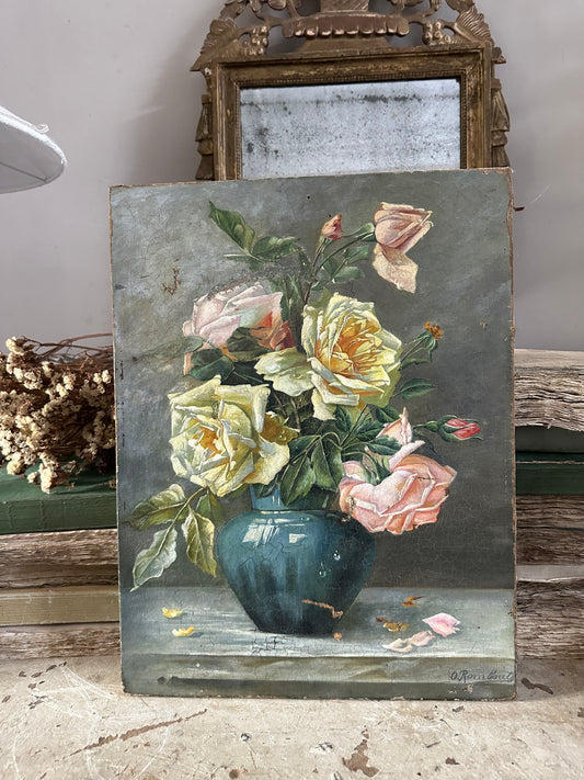 Les roses jaunes