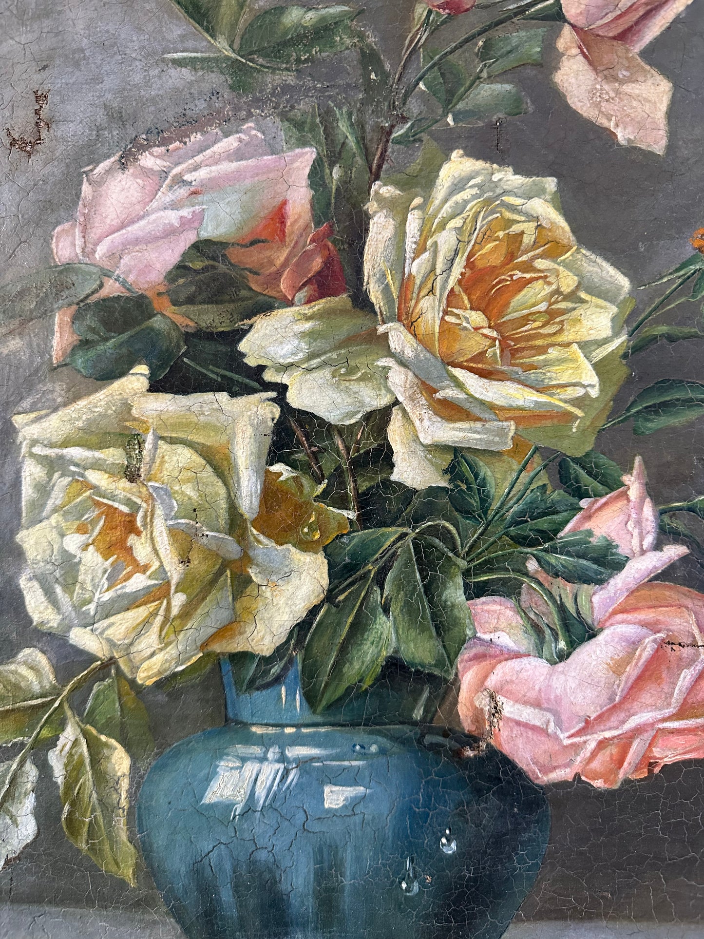 Les roses jaunes