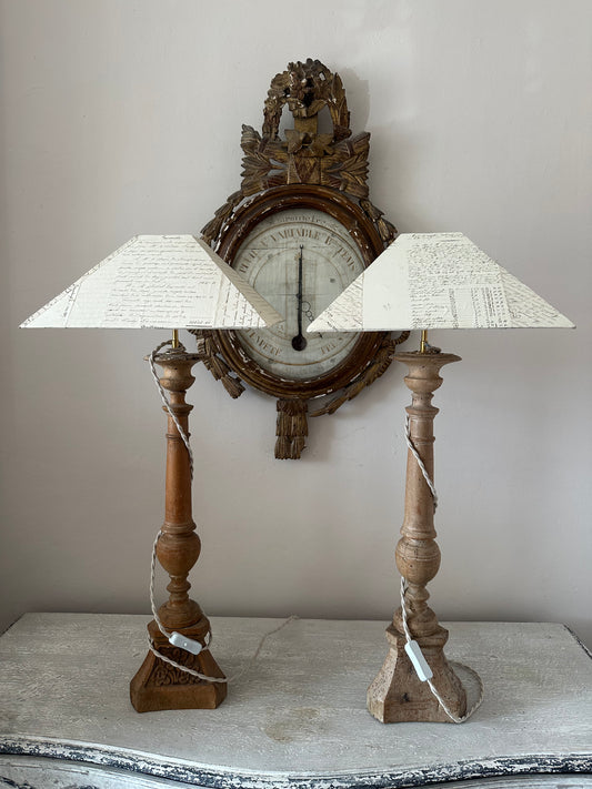 Paire de lampes