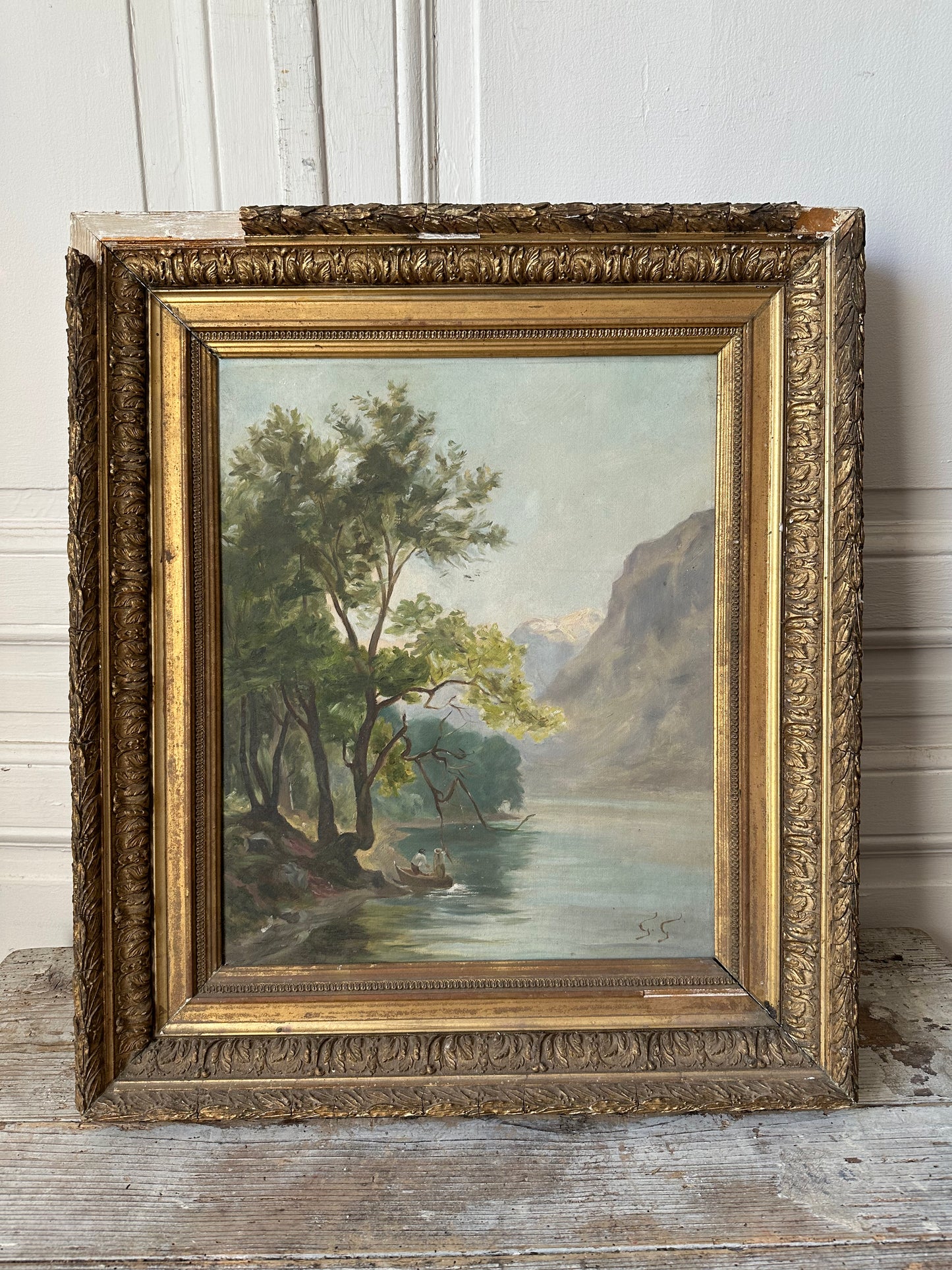 Au bord de la rivière