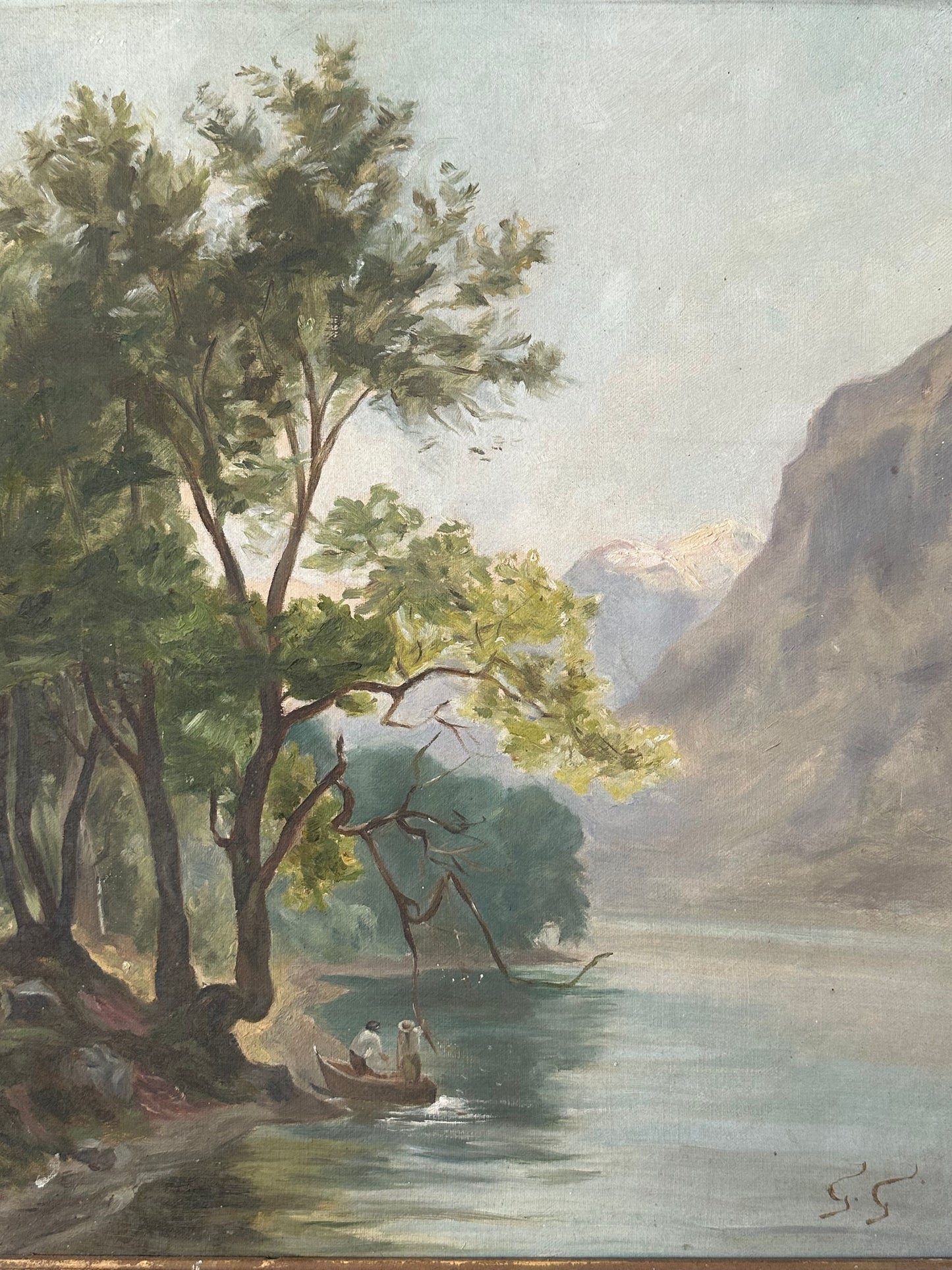 Au bord de la rivière