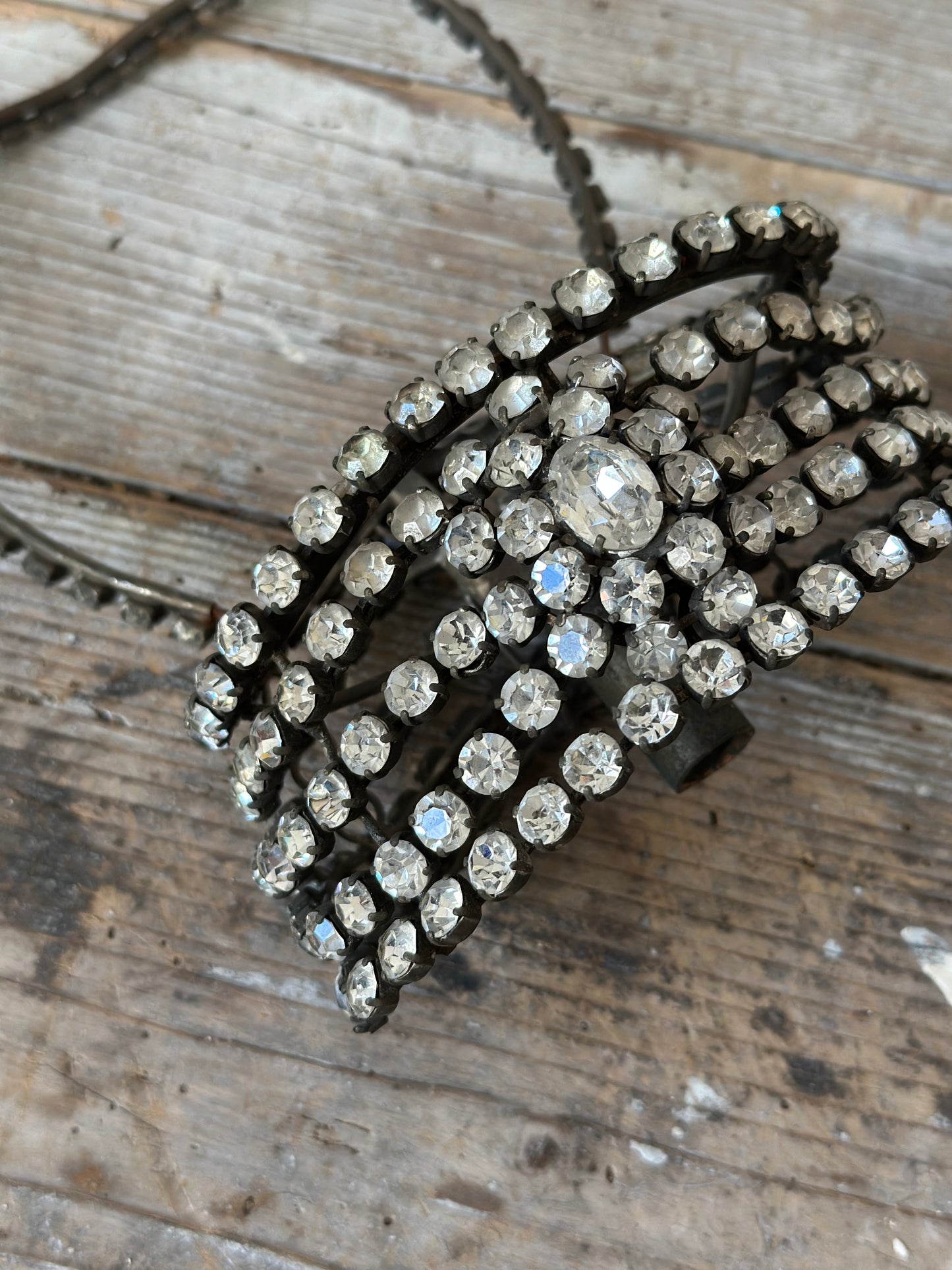 Coiffe de strass