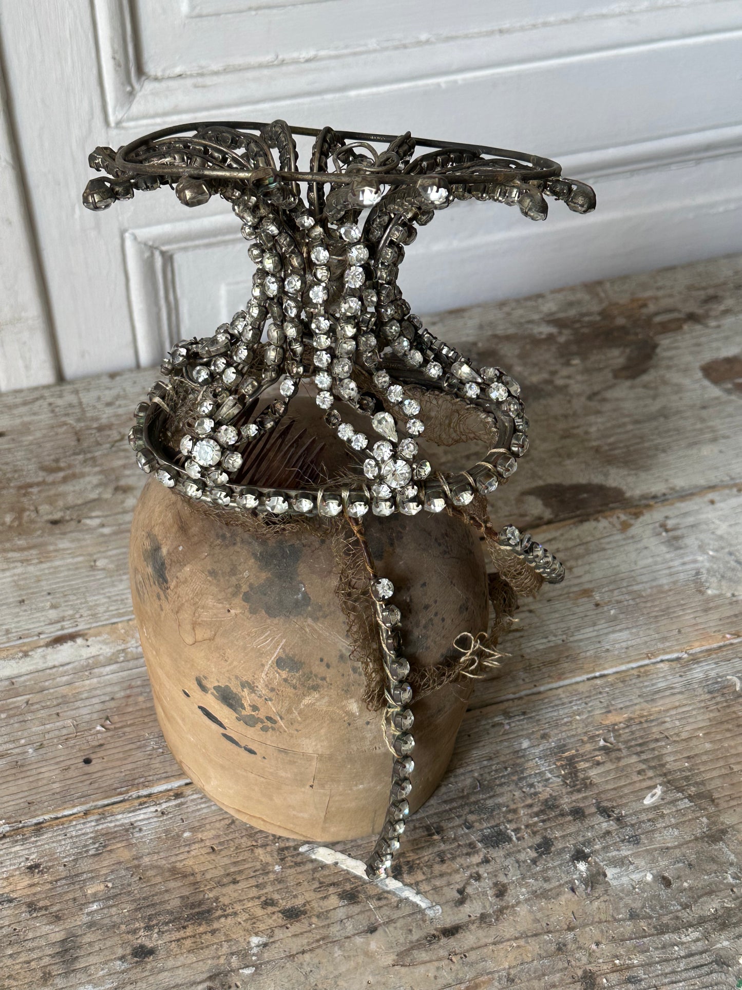 Coiffe en strass