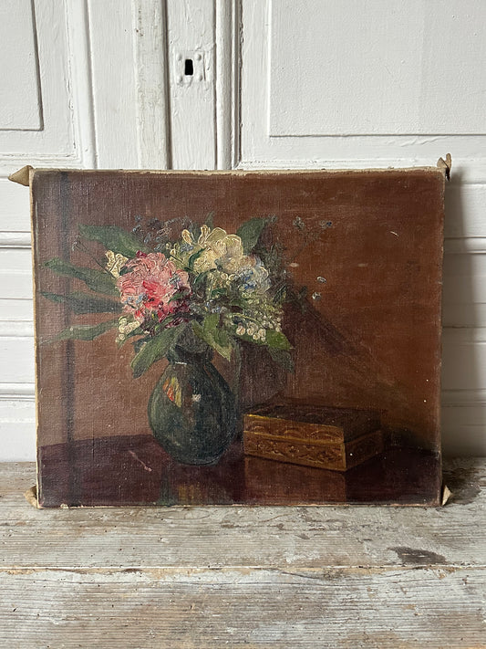 Boîte et bouquet
