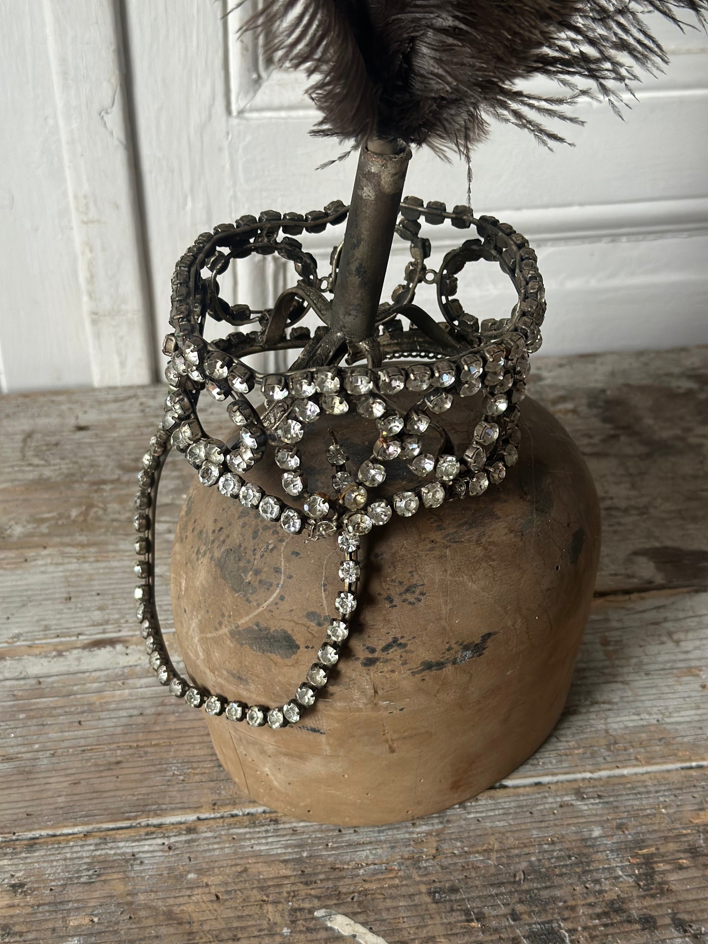 Coiffe à plumes