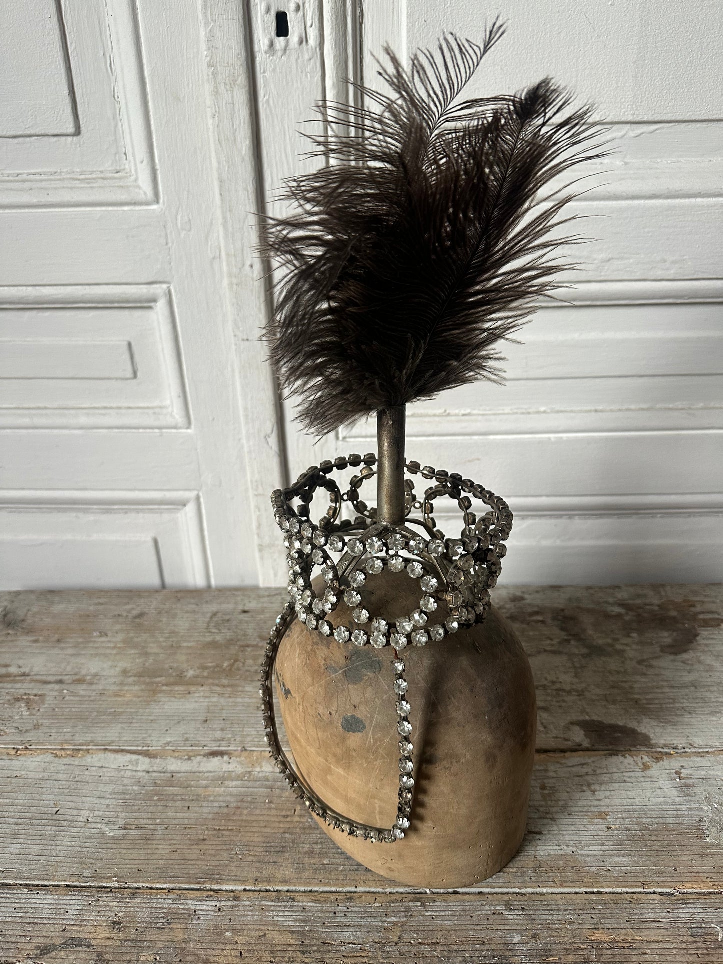 Coiffe à strass