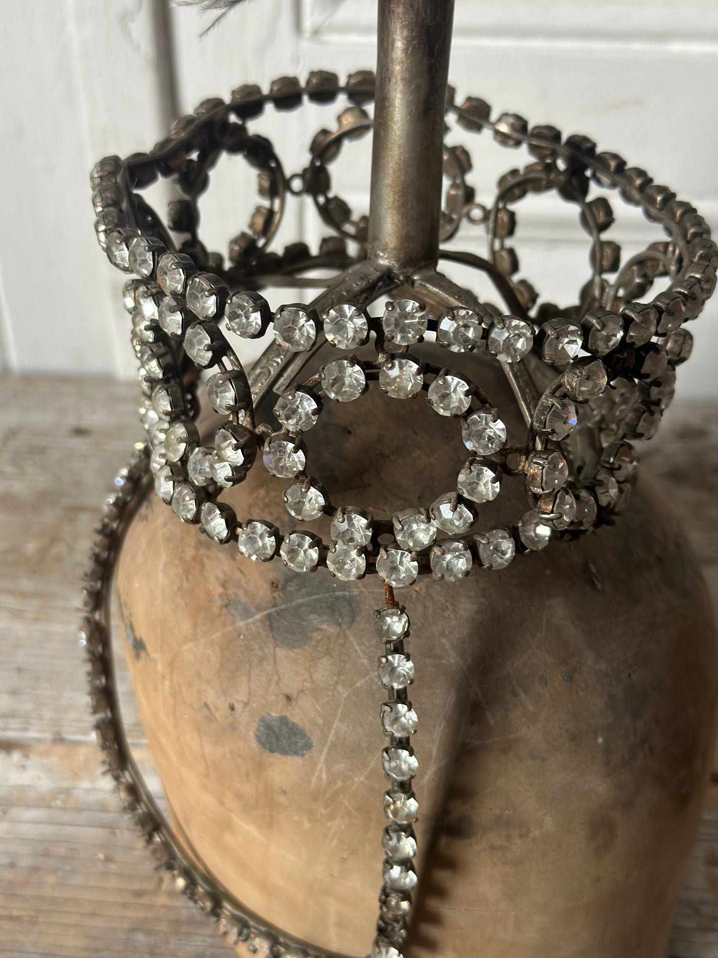 Coiffe à strass