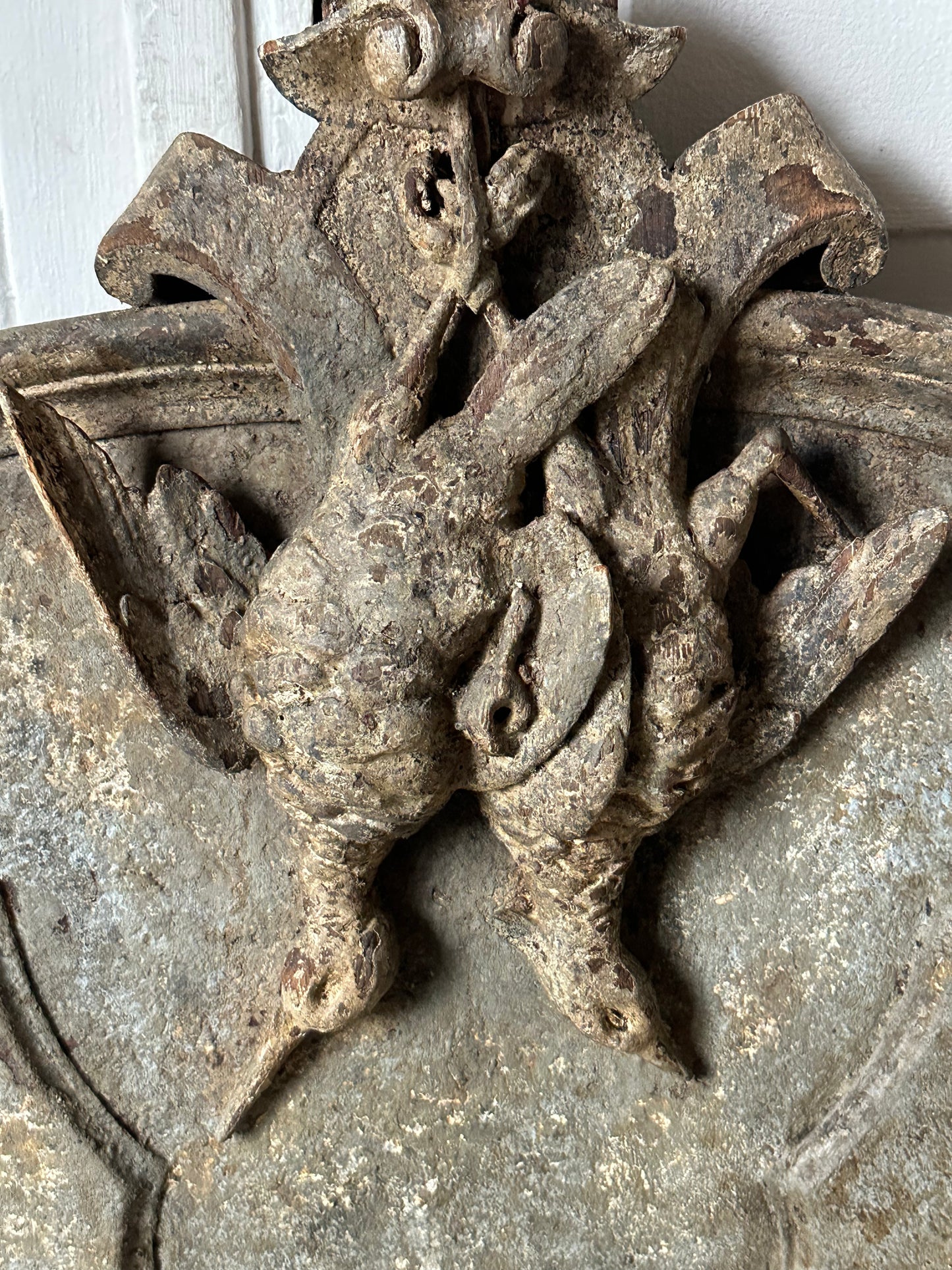 Boiserie aux oiseaux