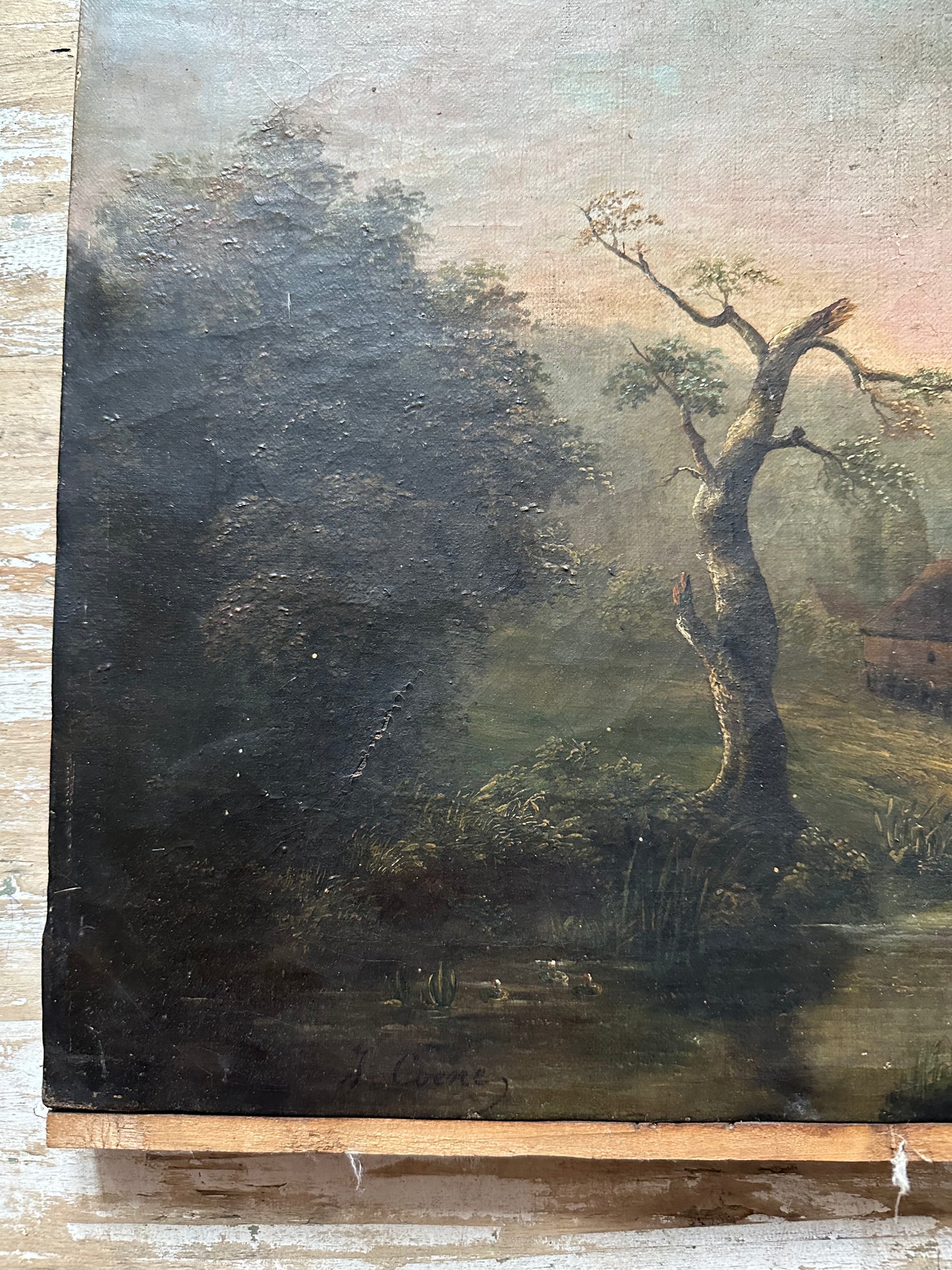Peinture XVIII eme siècle