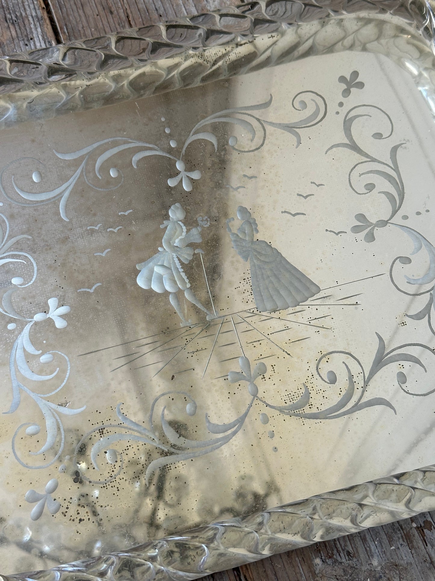Plateau miroir