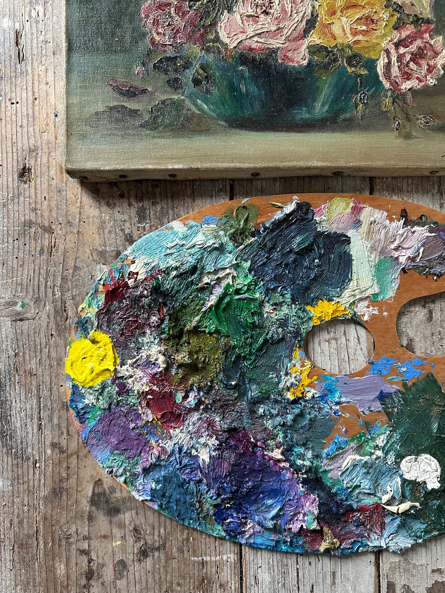 Dans l’atelier du peintre