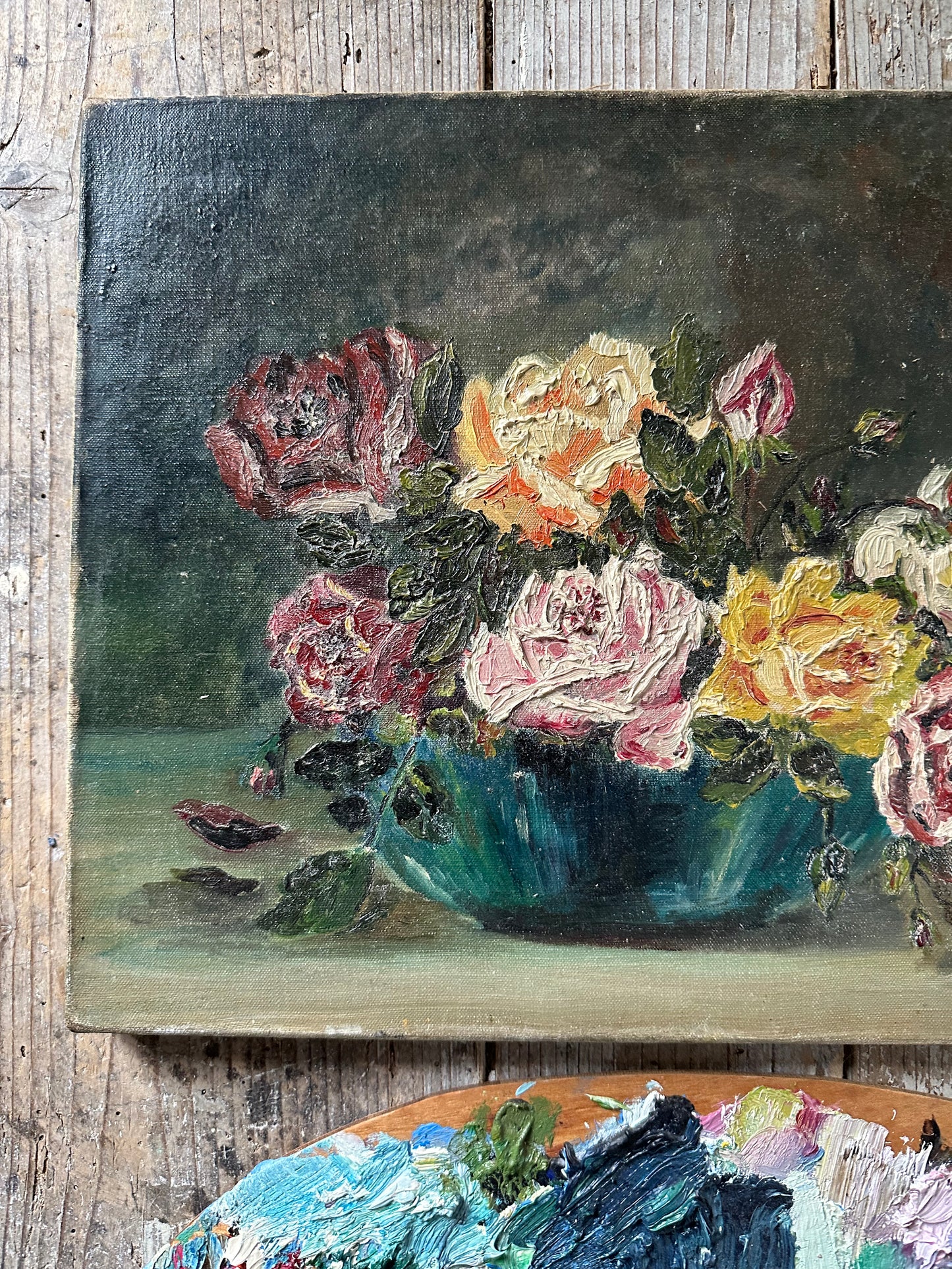 Dans l’atelier du peintre