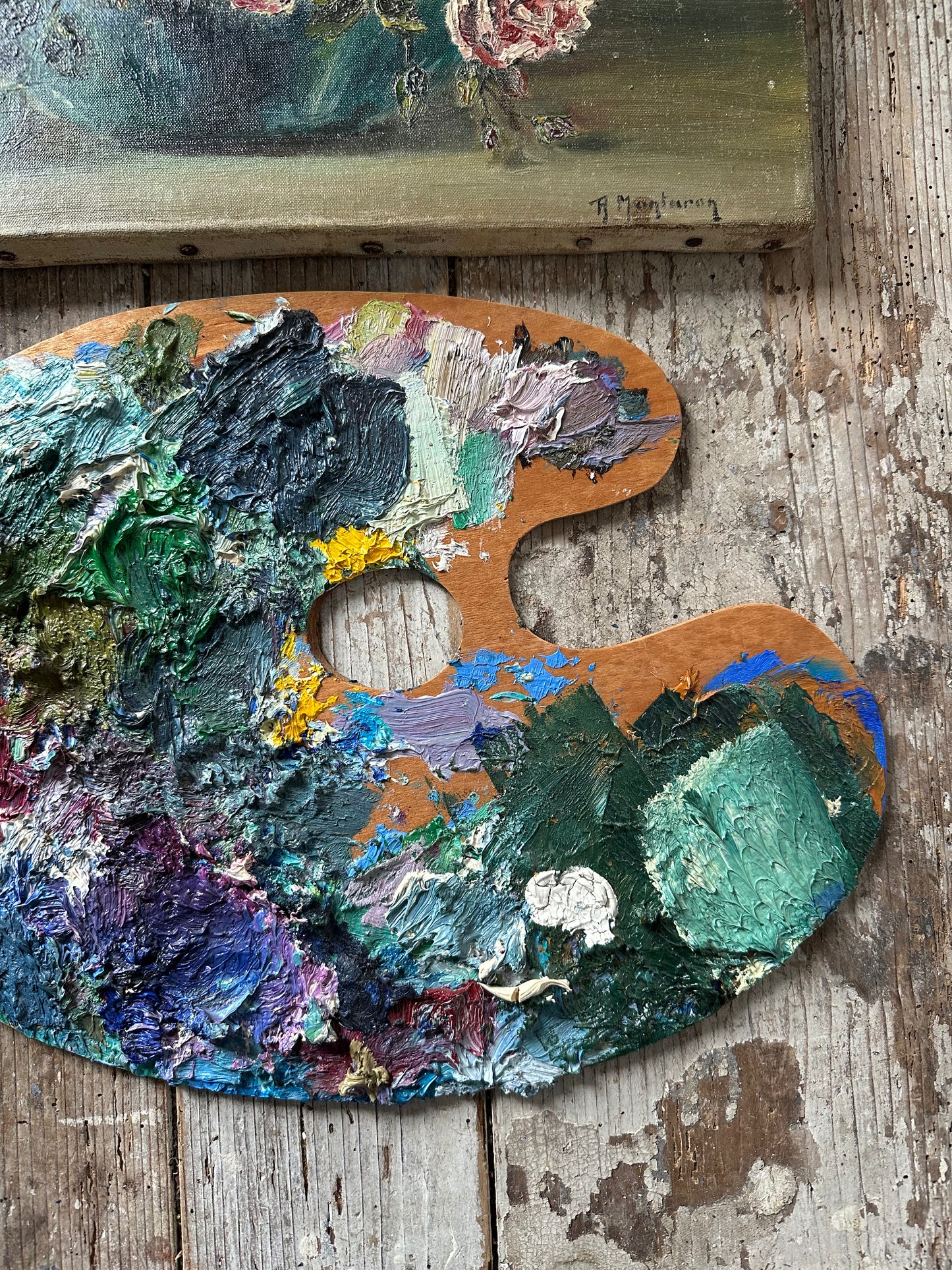 Dans l’atelier du peintre