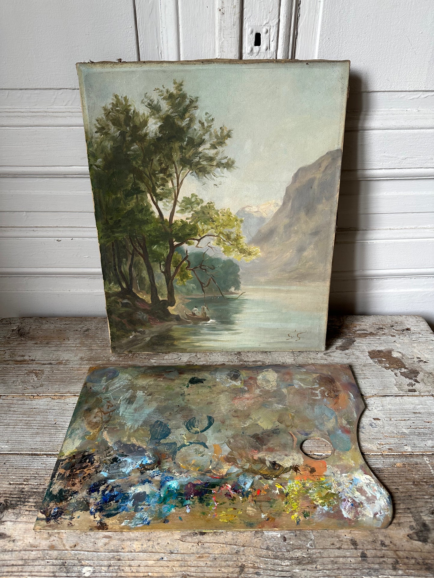 La palette du peintre