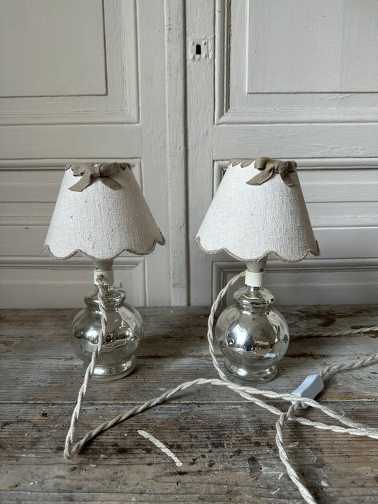 Lampes miroirs