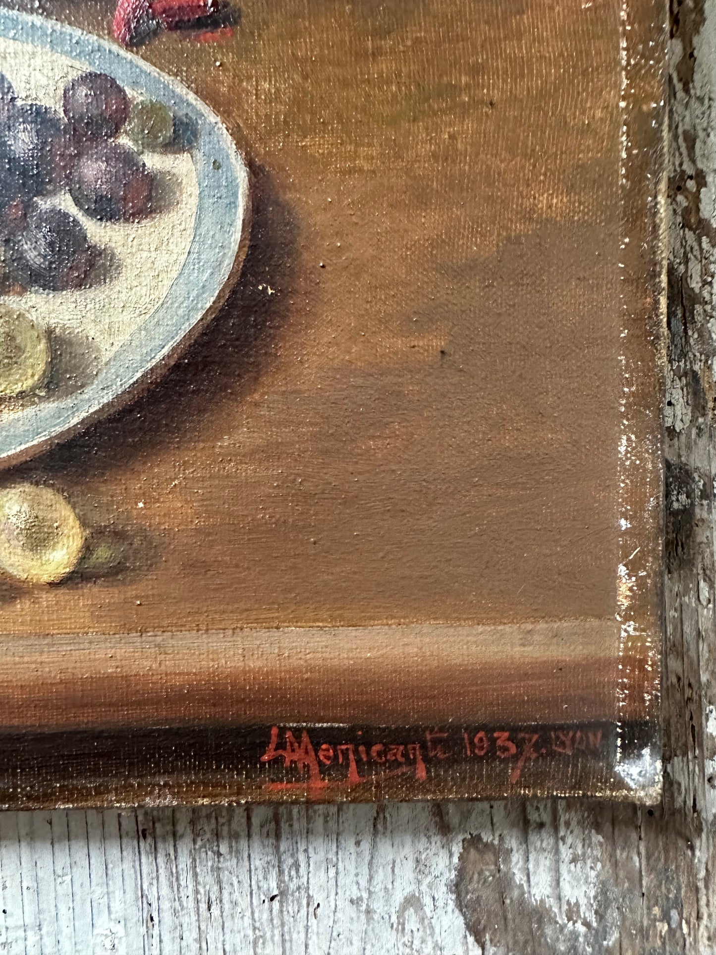 Nature morte aux grenades