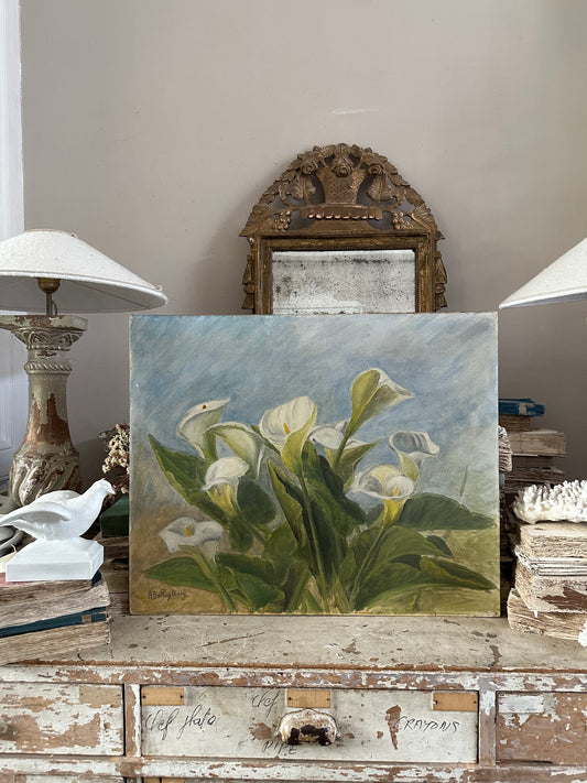 Les arums blancs