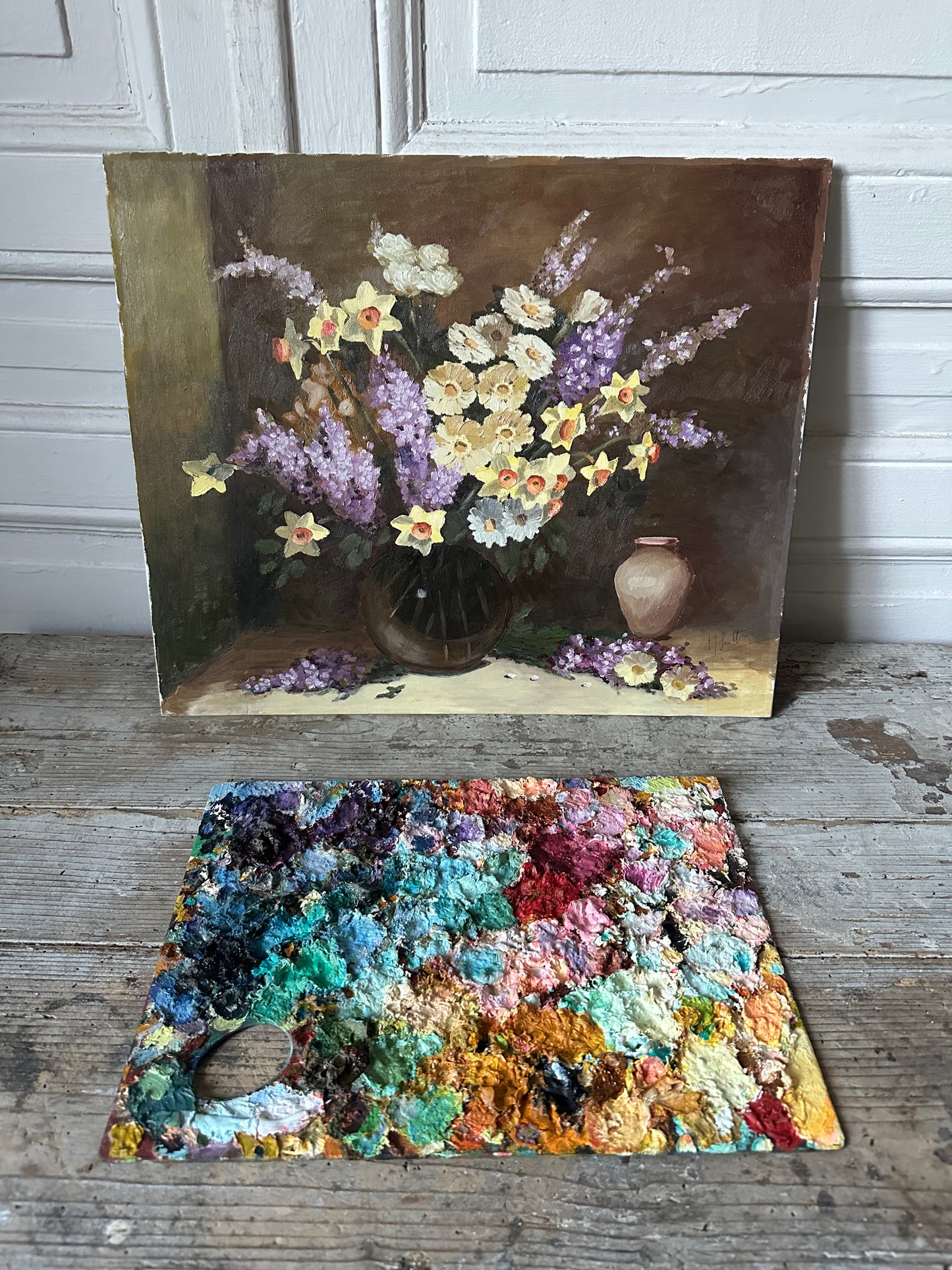 Palette de fleurs